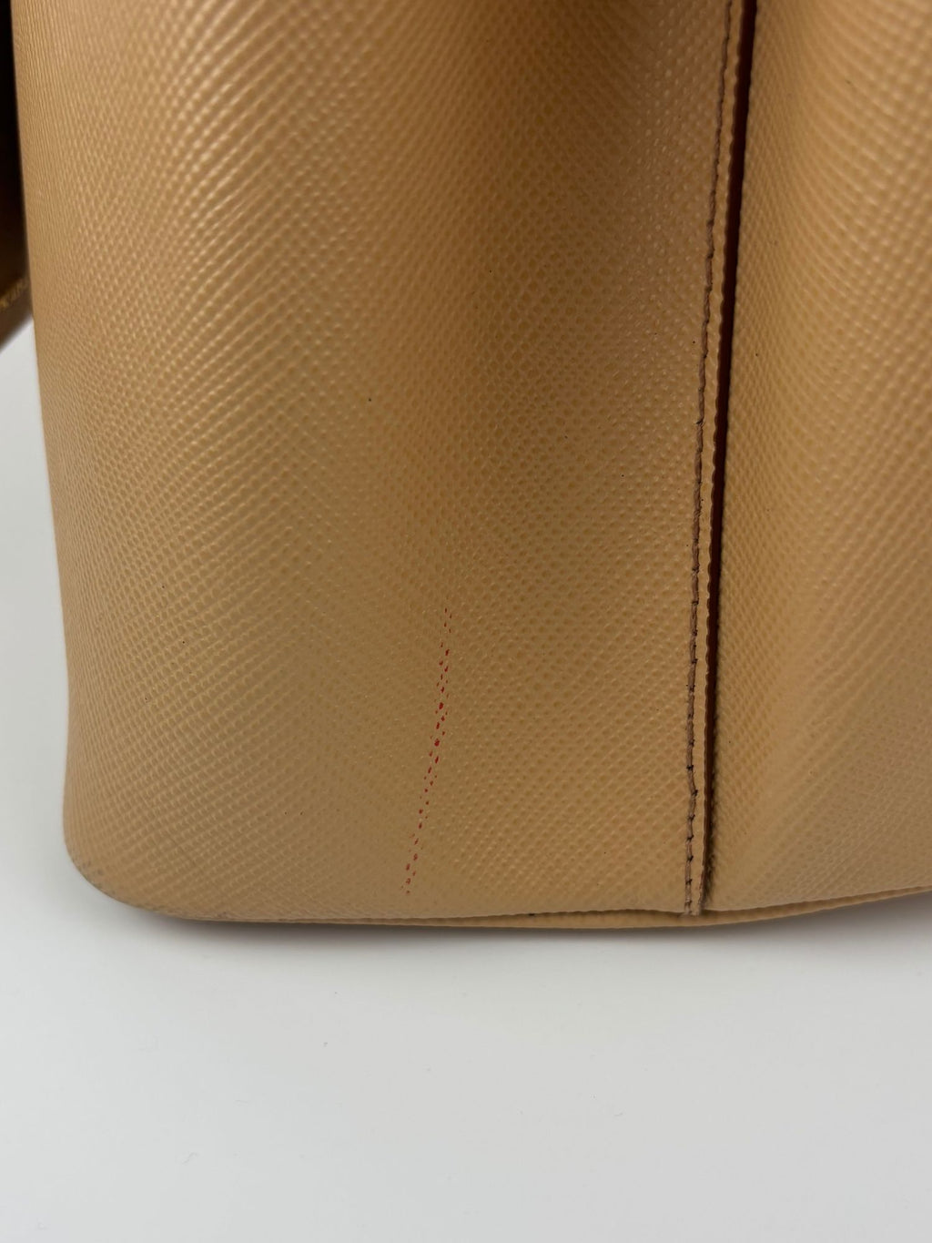 Sac Double Cabas Prada cuir Saffiano