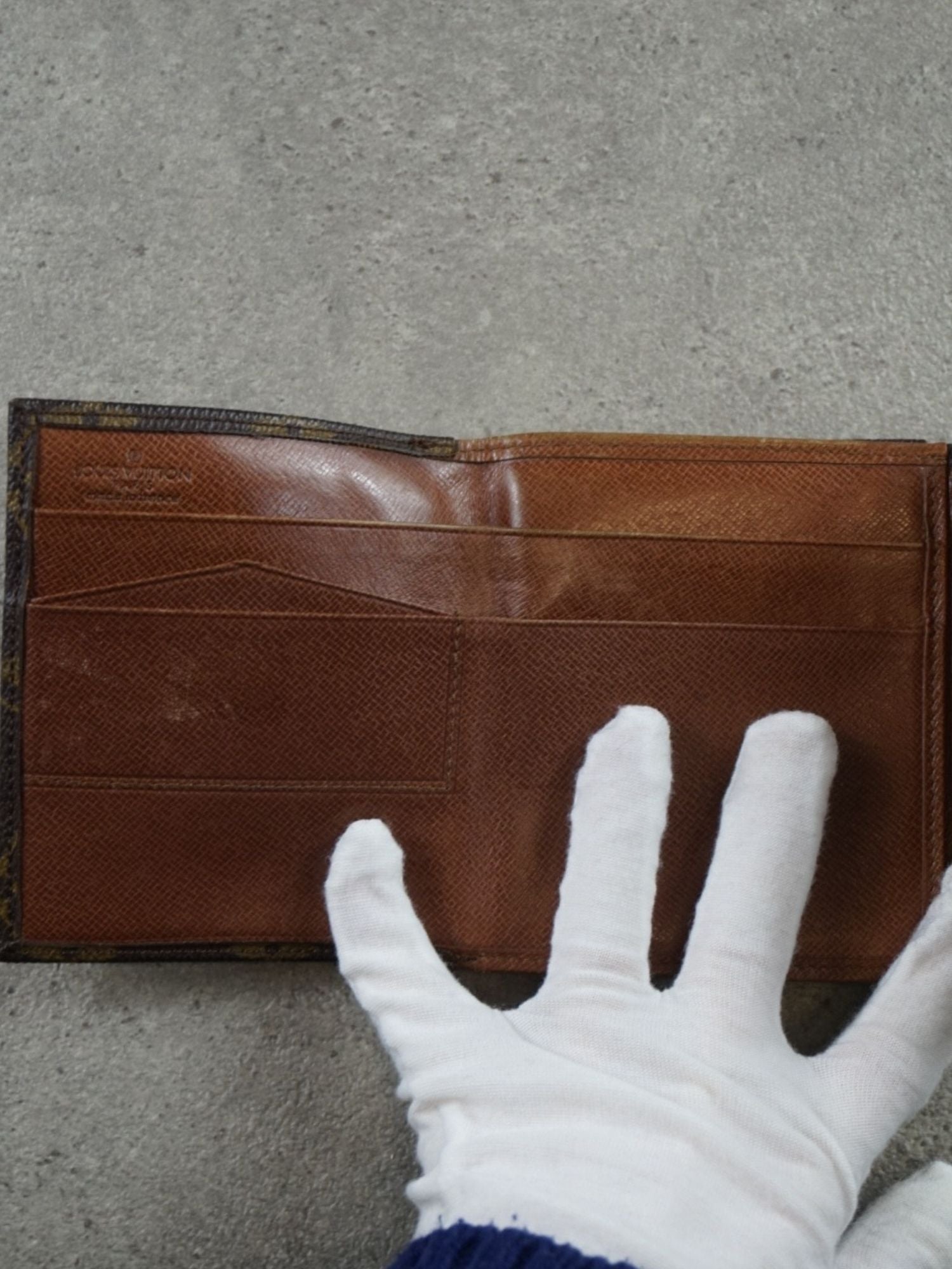 Portefeuille Louis Vuitton monogramme