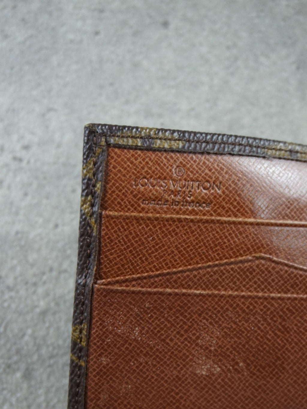 Portefeuille Louis Vuitton monogramme