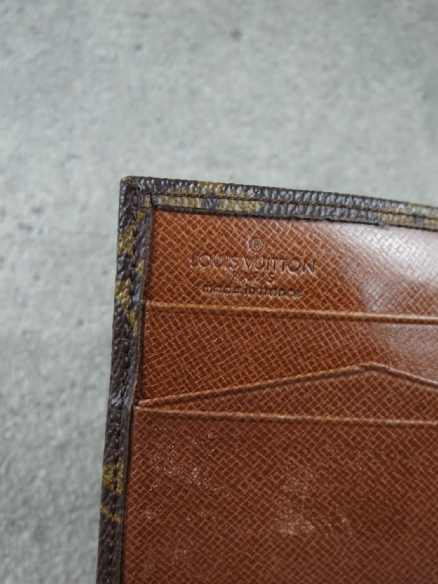 Portefeuille Louis Vuitton monogramme