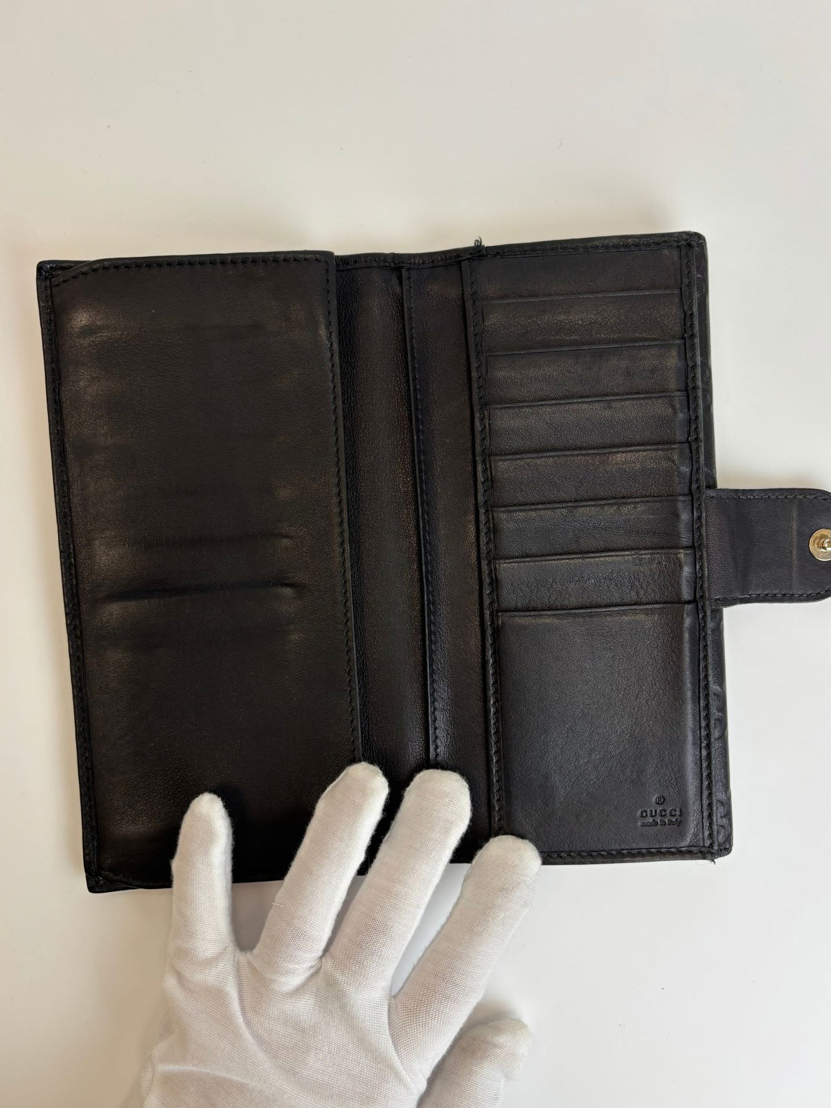 Portefeuille Gucci cœurs