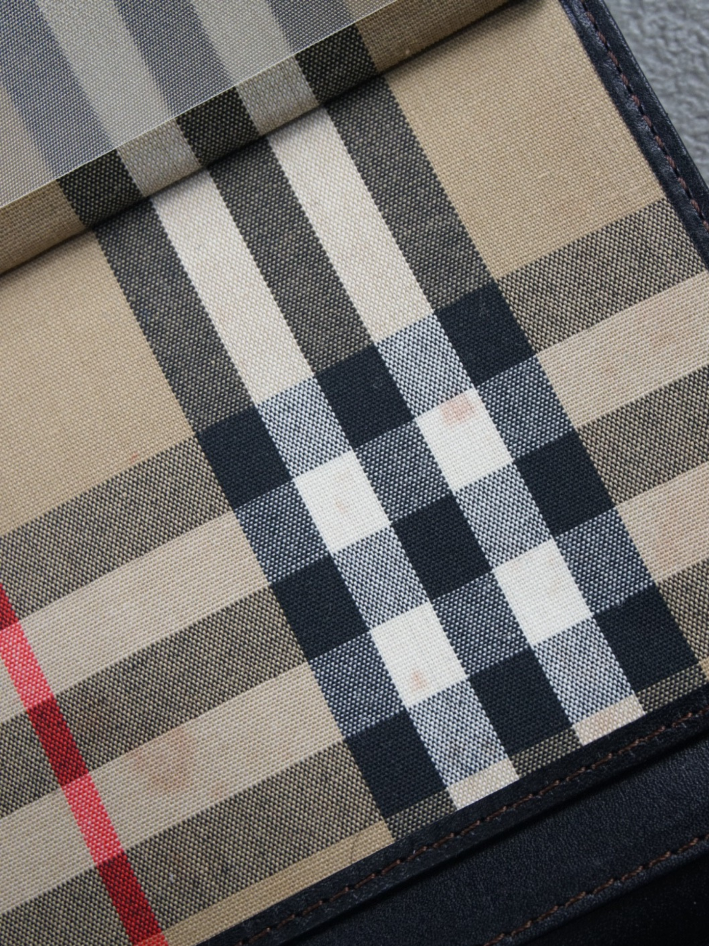 Portefeuille Burberrys