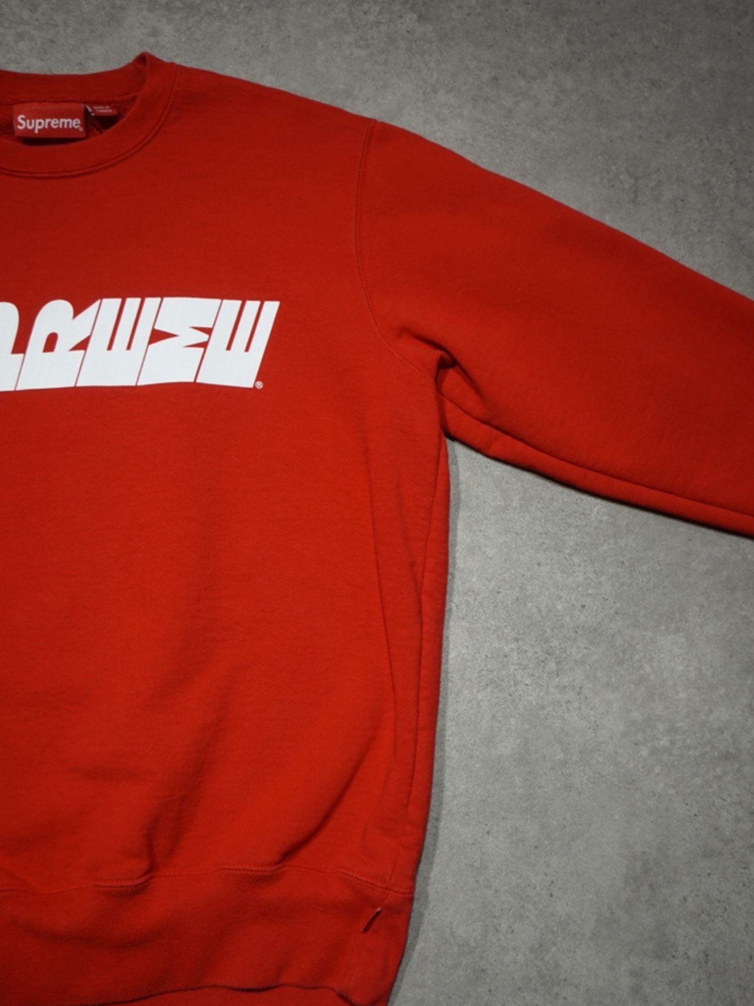 Sweat Supreme rouge (L)