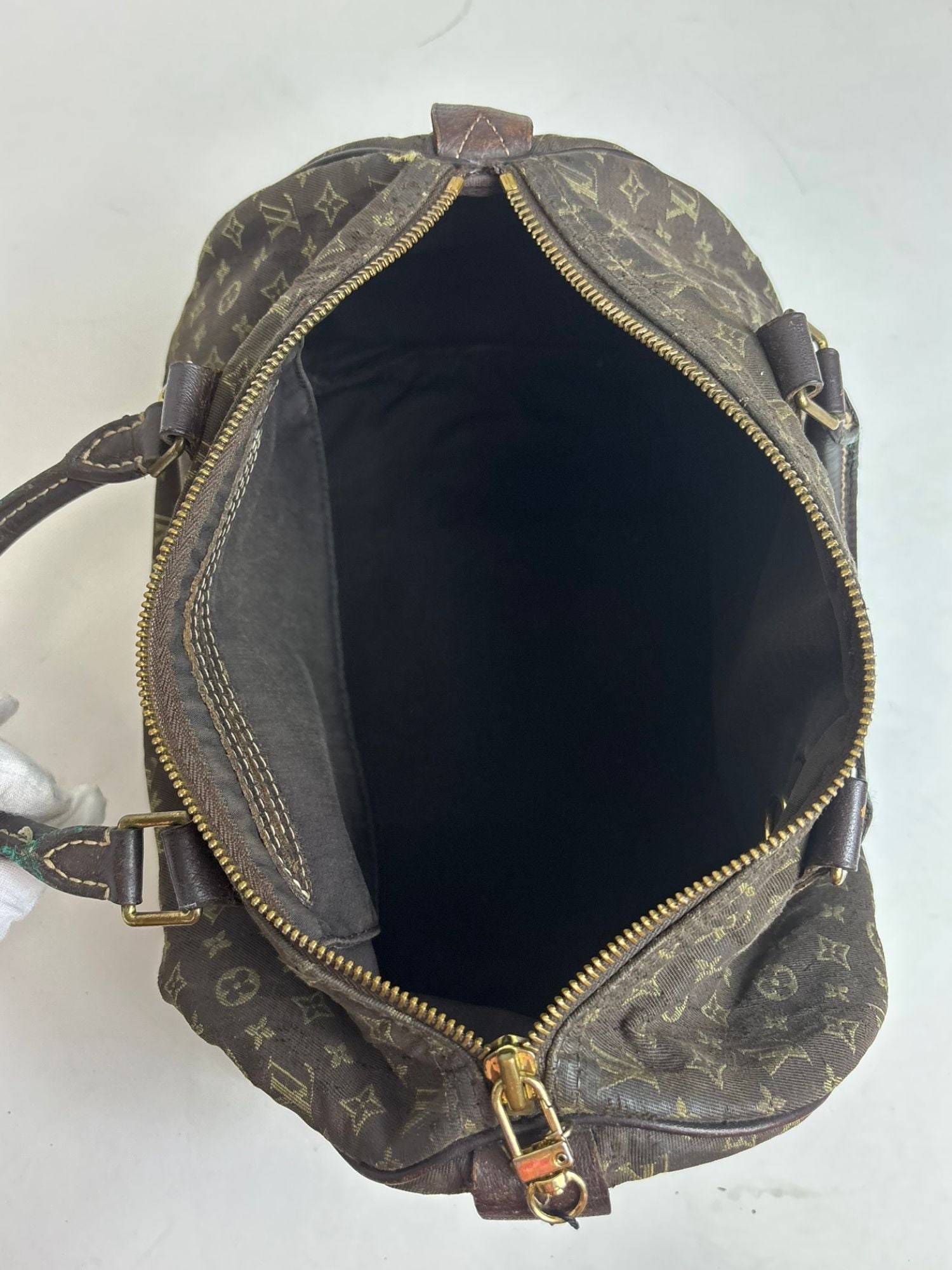Sac Speedy 30 mini lin Louis Vuitton