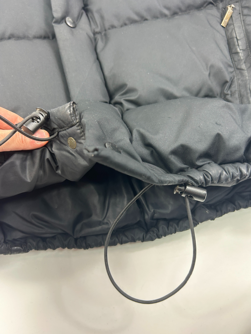 Doudoune Moncler noir vintage (L)