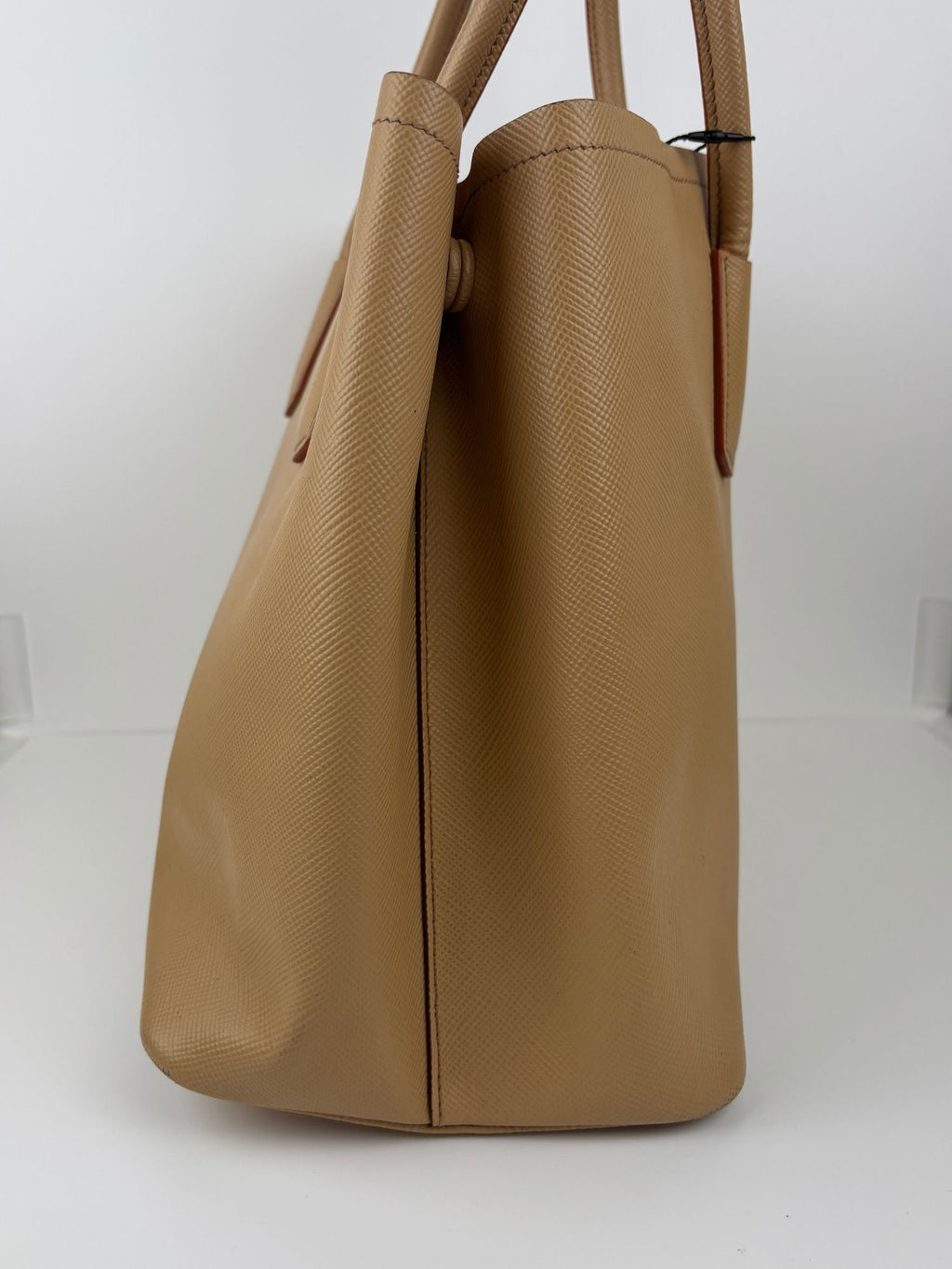 Sac Double Cabas Prada cuir Saffiano