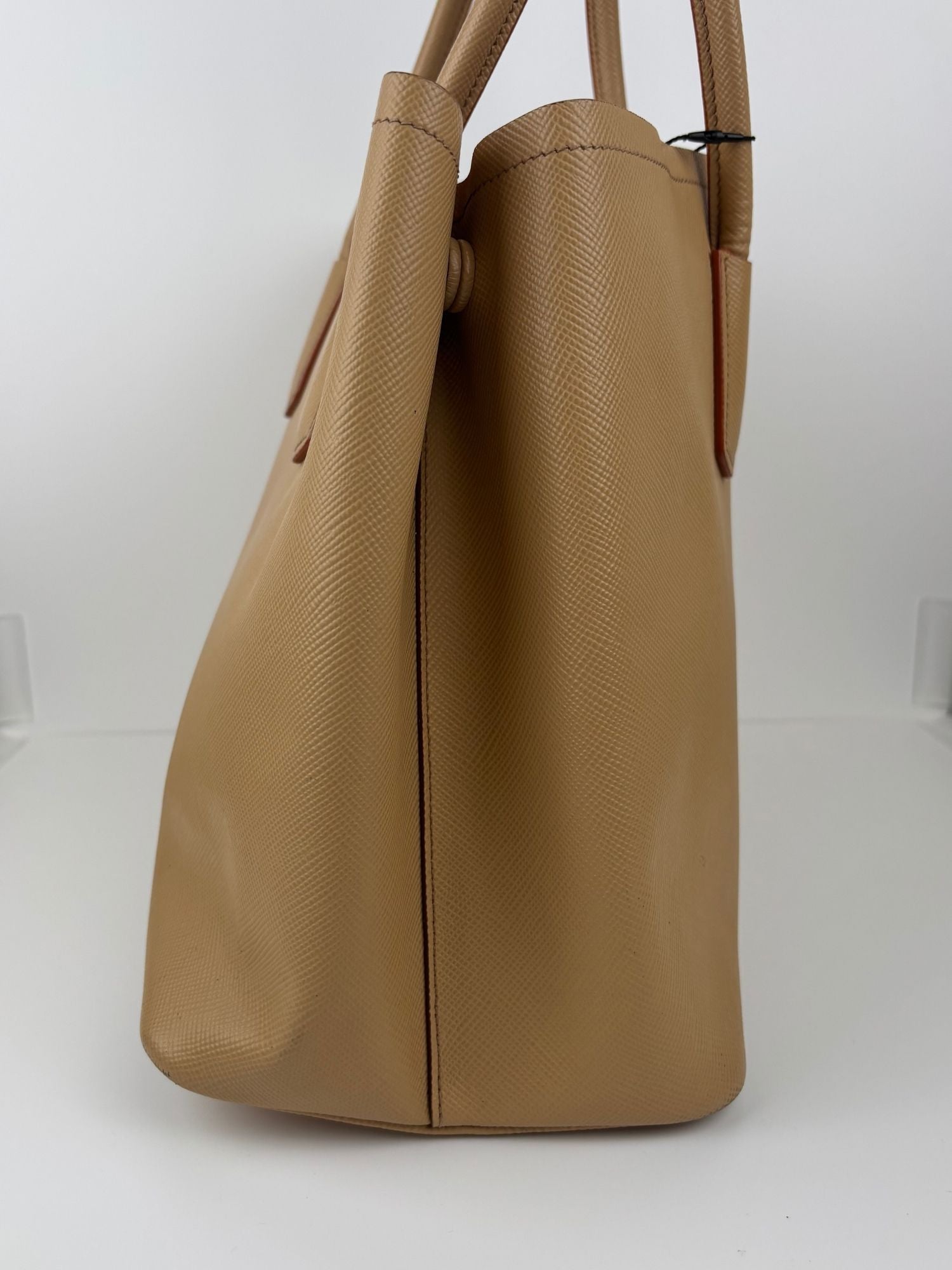 Sac Double Cabas Prada cuir Saffiano