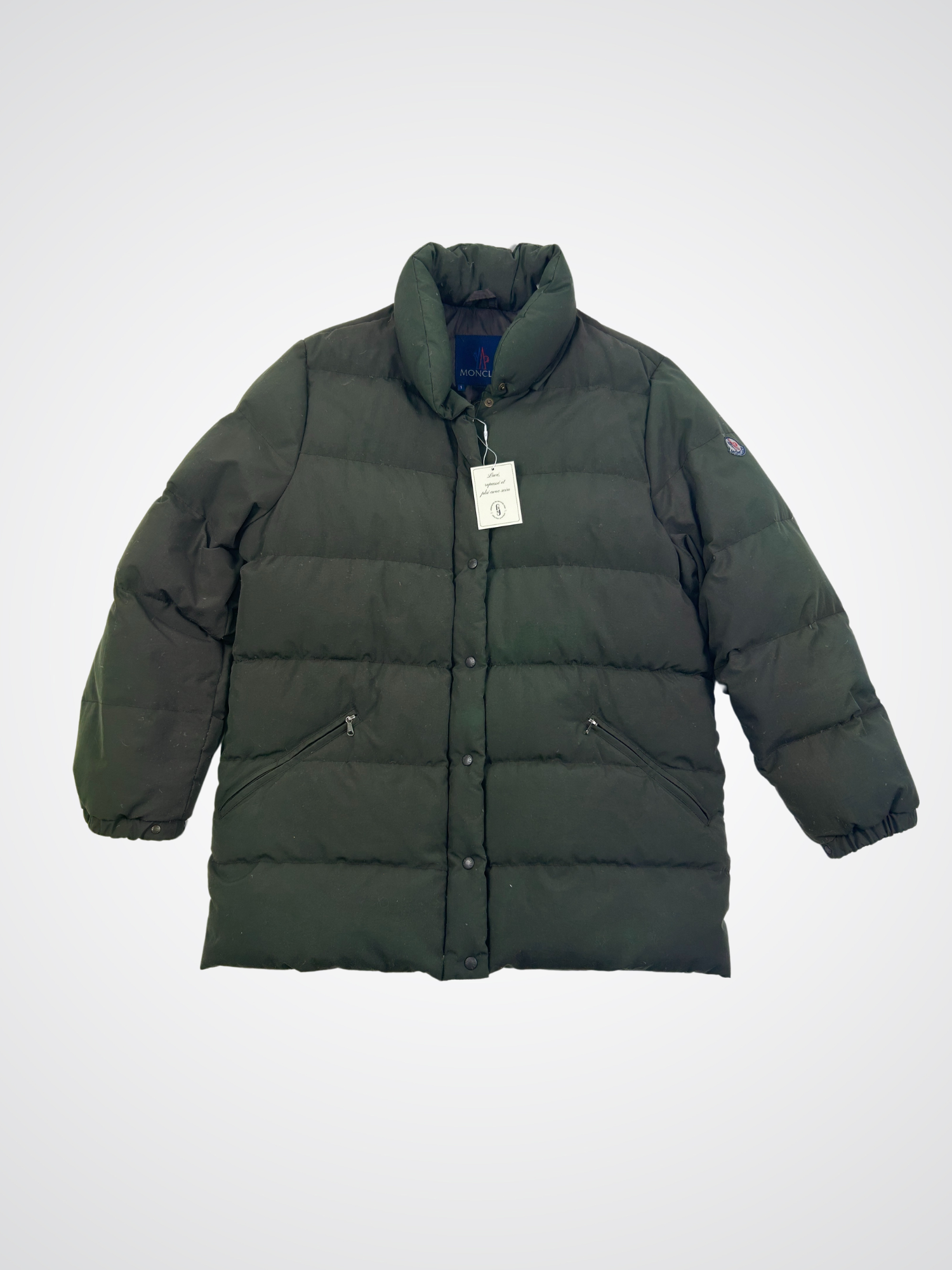 Doudoune Moncler kaki vintage (S-M)