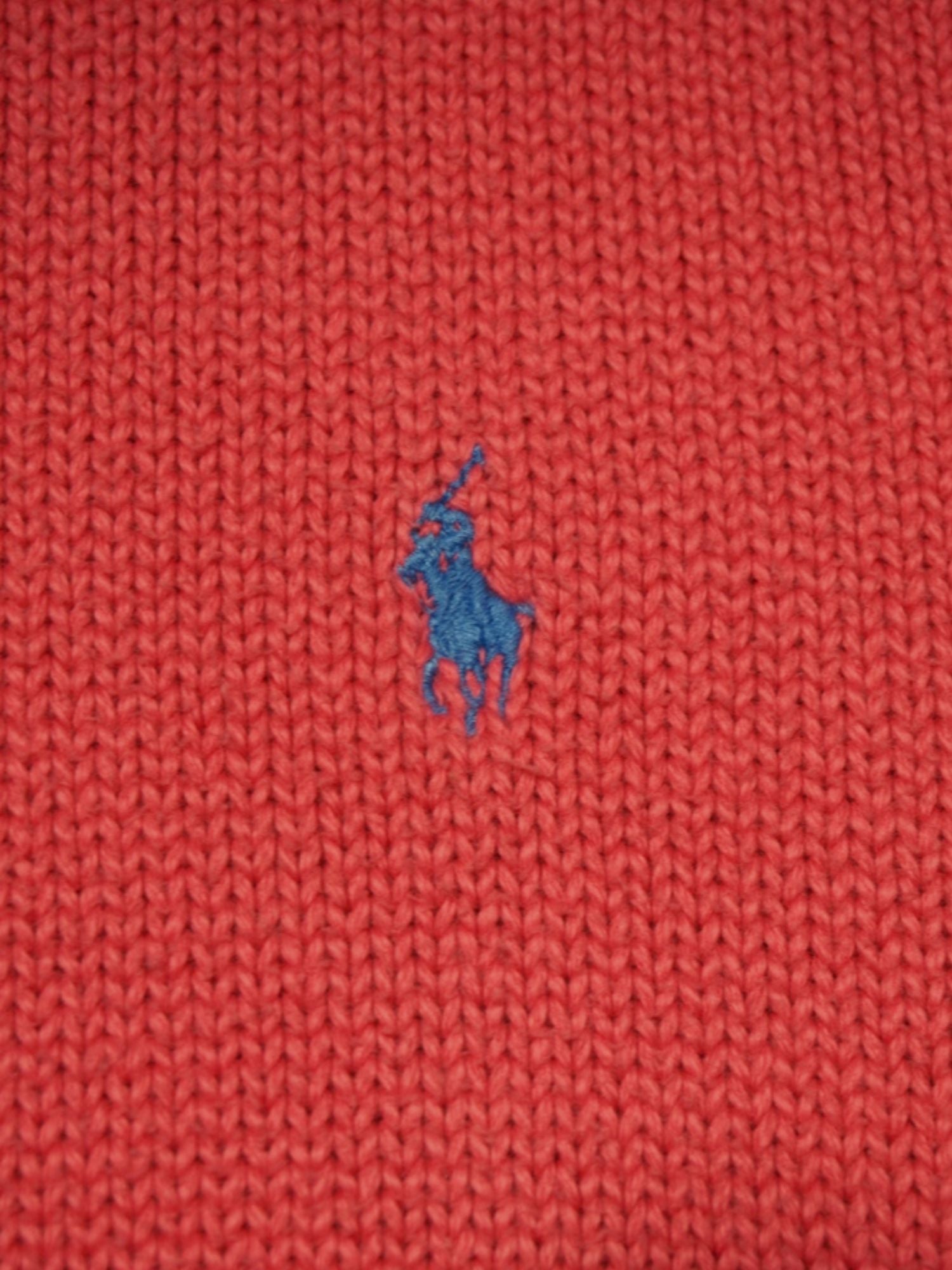 Pull en maille rose Ralph Lauren (L)