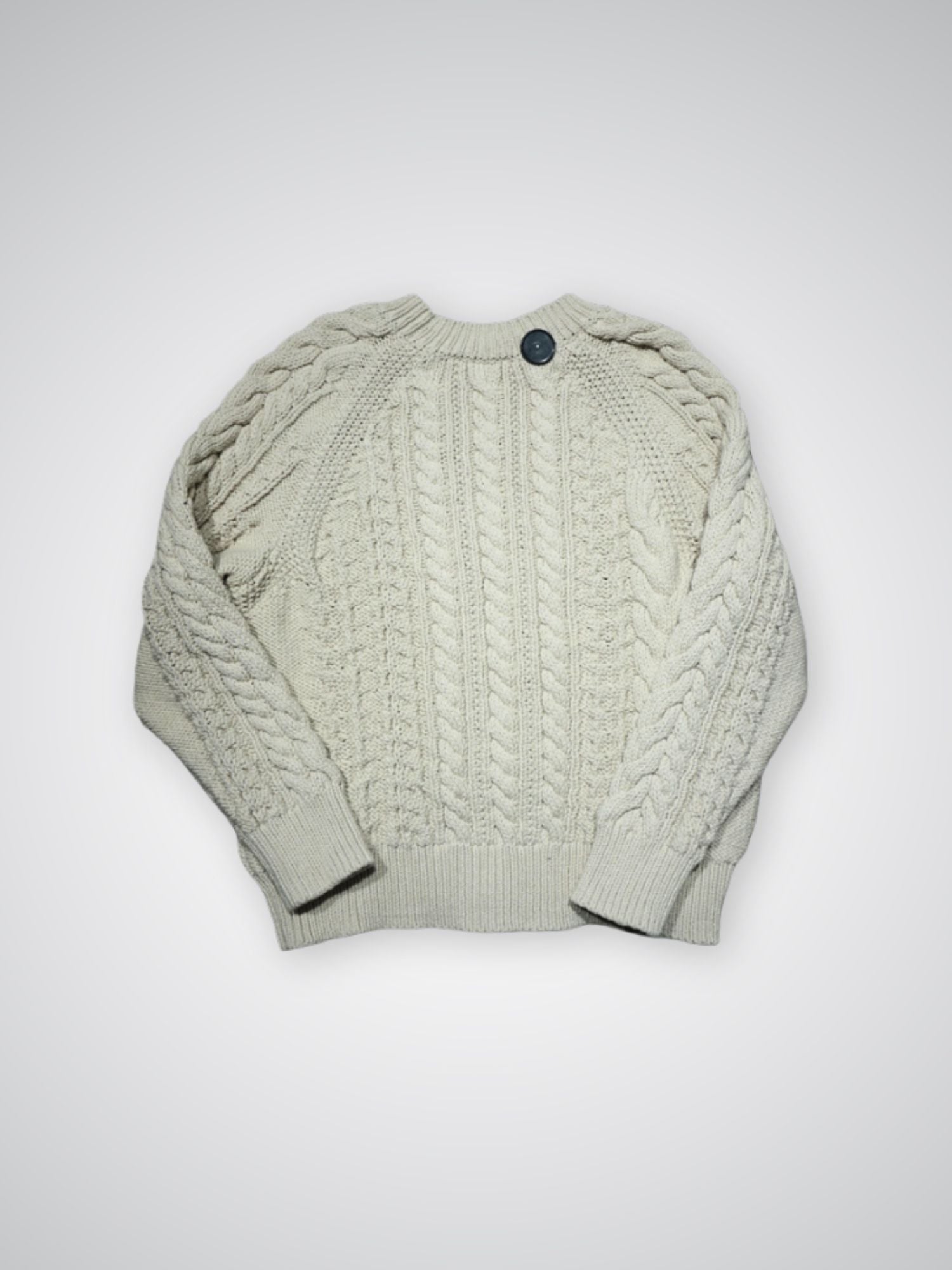 Pull épais torsadé beige COS (L femme)