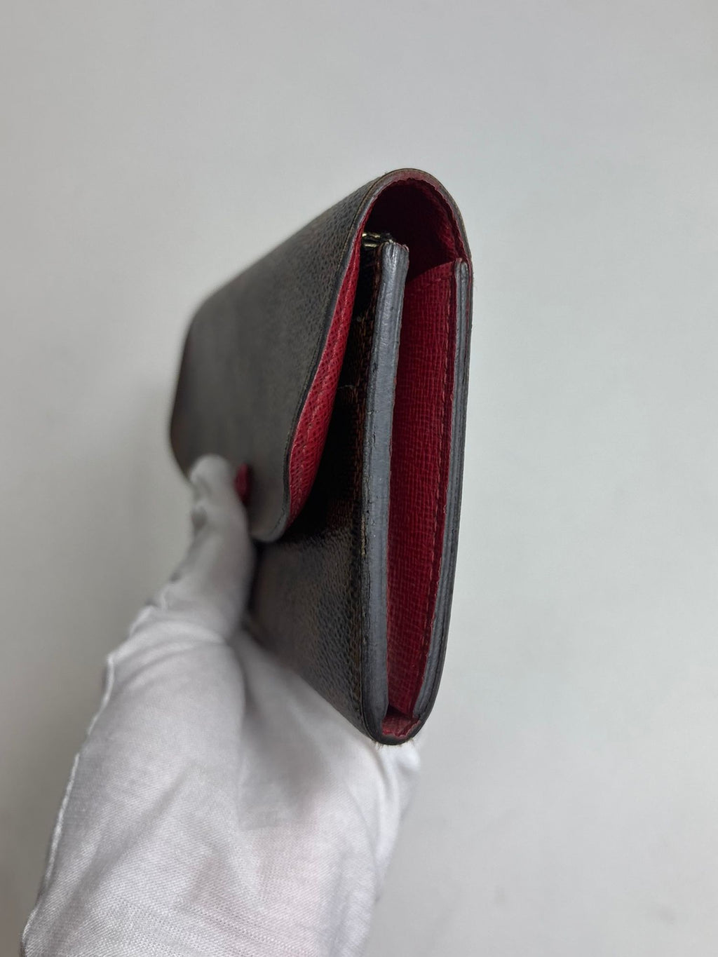 Portefeuille Émilie Damier Ébène Louis Vuitton