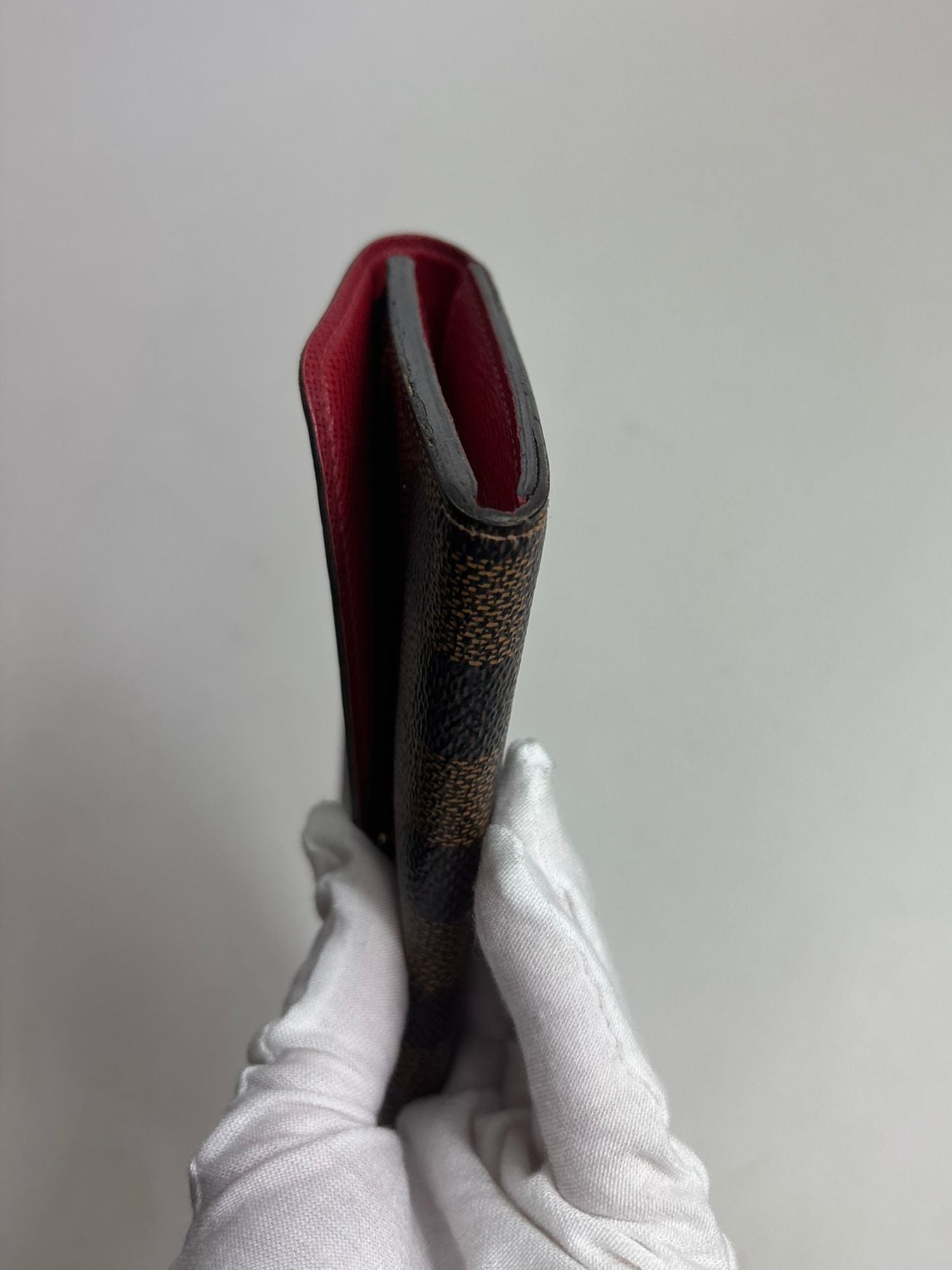 Portefeuille Émilie Damier Ébène Louis Vuitton