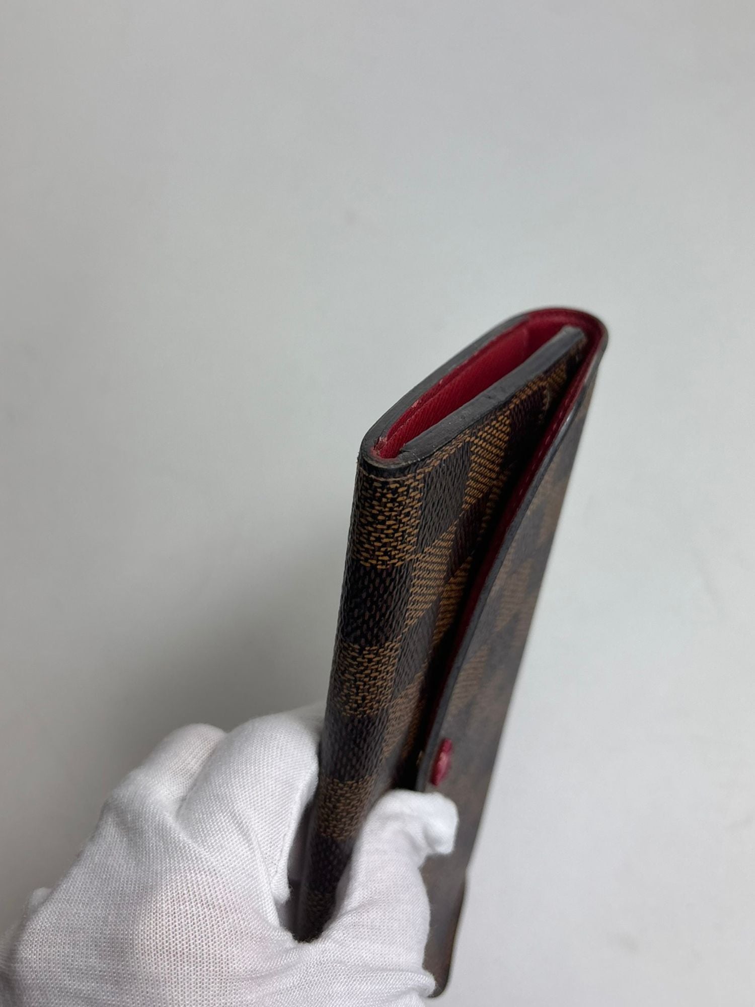 Portefeuille Émilie Damier Ébène Louis Vuitton