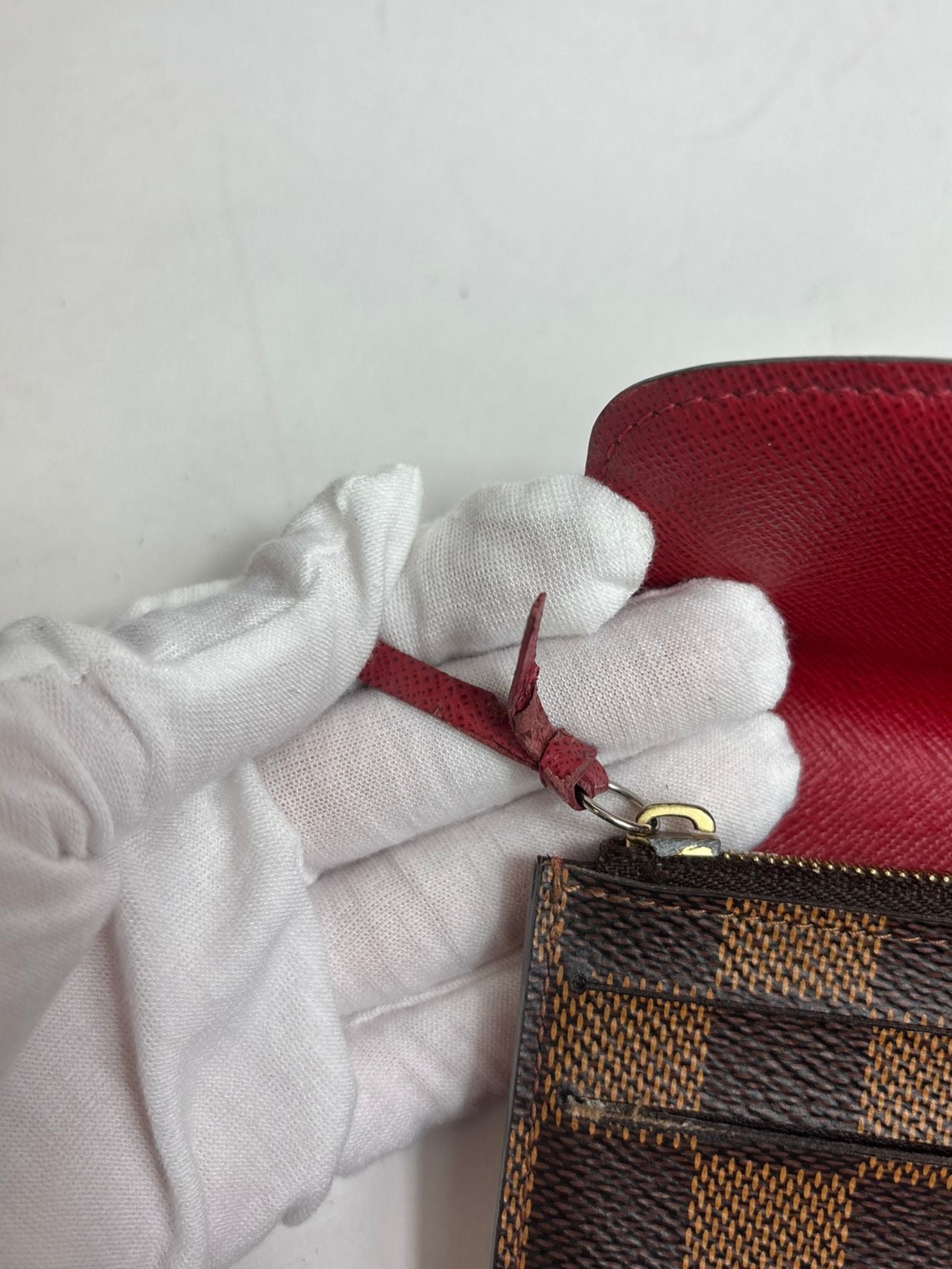 Portefeuille Émilie Damier Ébène Louis Vuitton