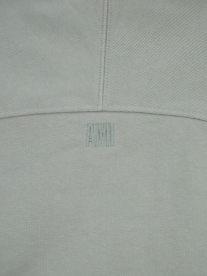 Sweat beige à logo - AMI Paris