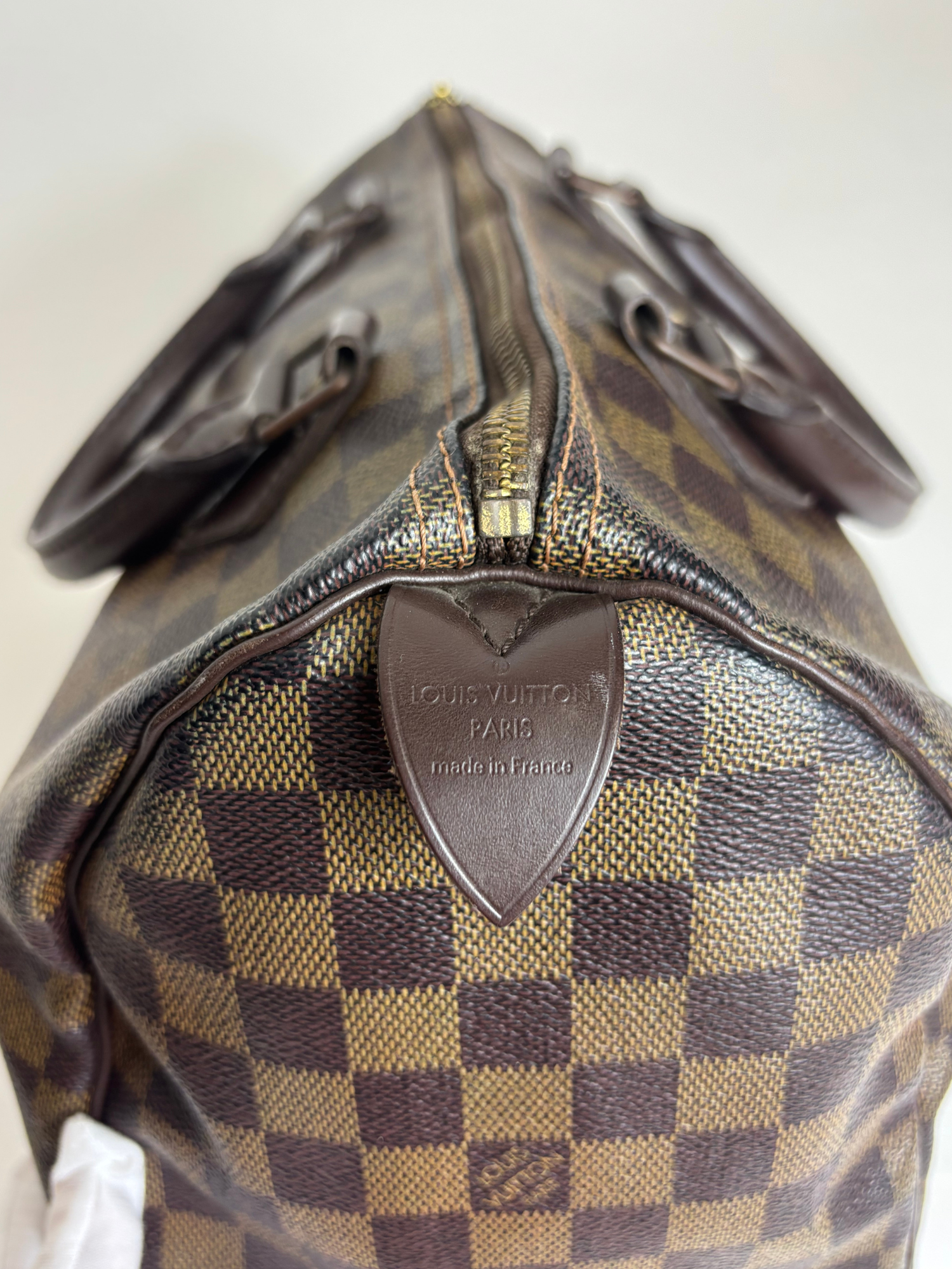 Sac Speedy 30 Damier Ébène Louis Vuitton
