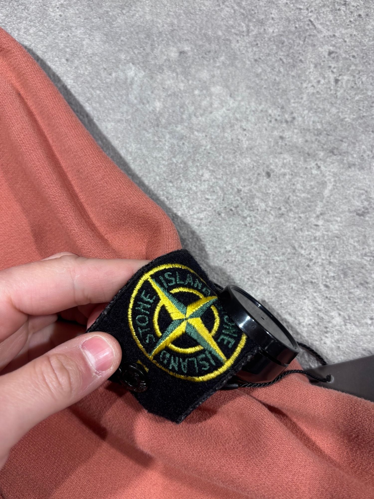 Sweat Stone Island orange (S)