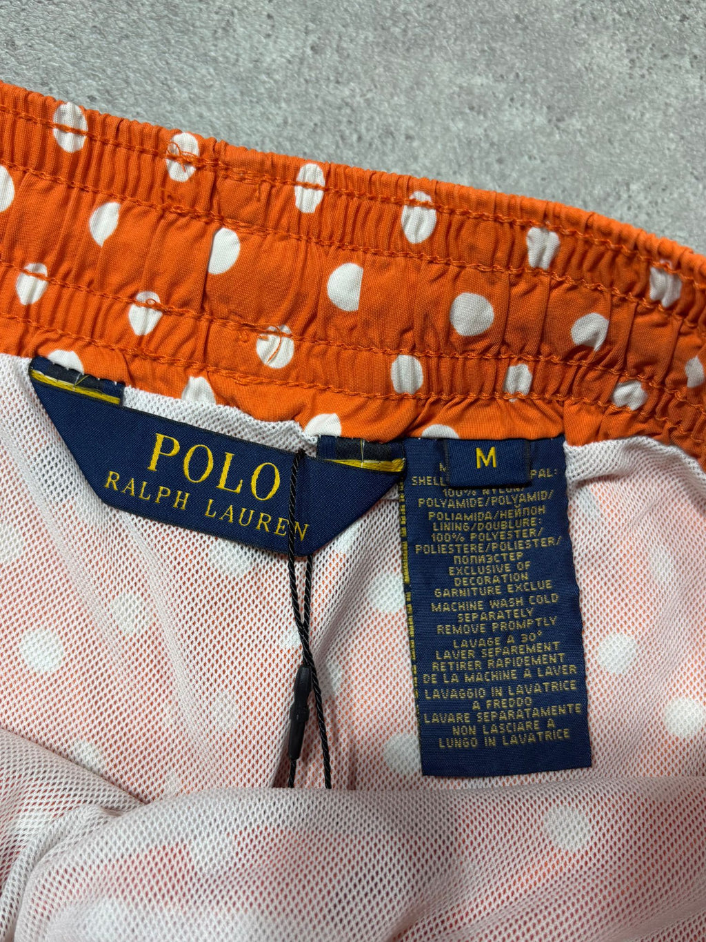 Short de bain Ralph Lauren à pois (M)