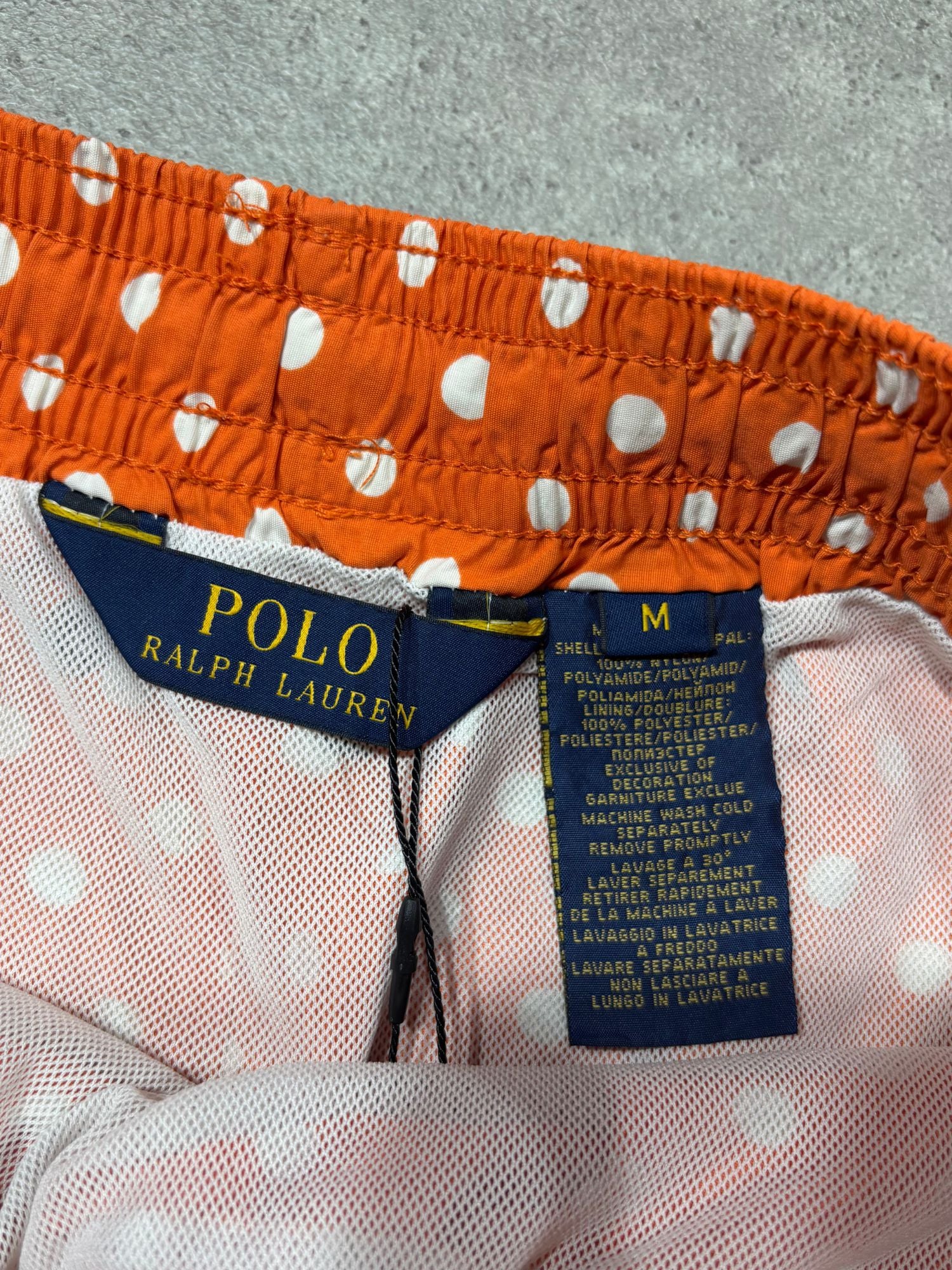Short de bain Ralph Lauren à pois (M)