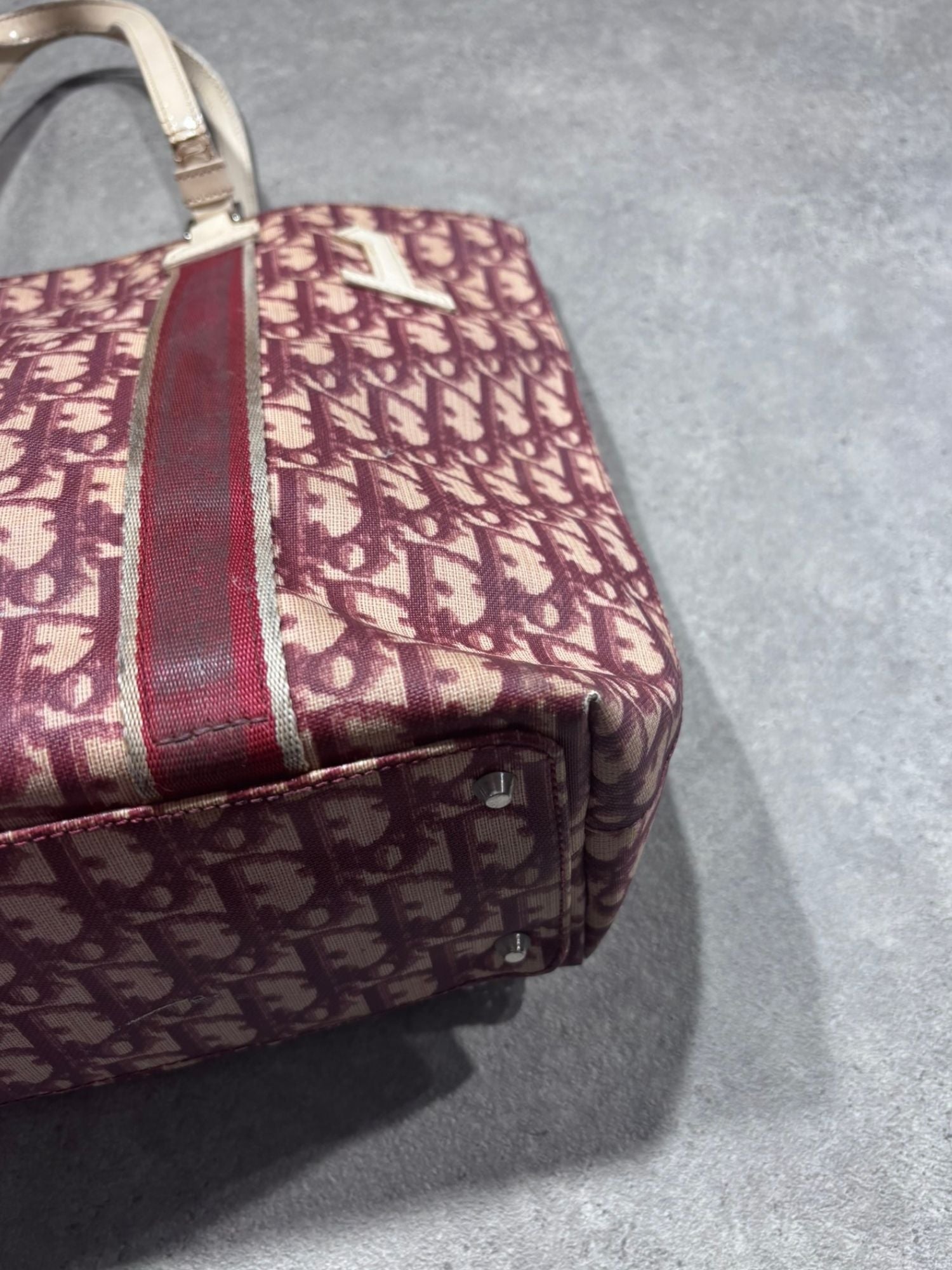 Sac cabas Dior monogramme vintage