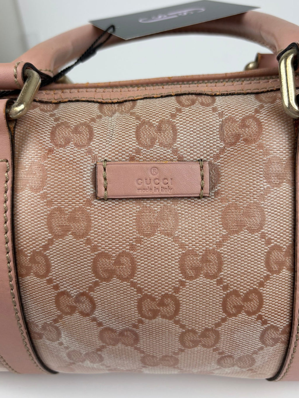 Sac mini Boston Gucci rose