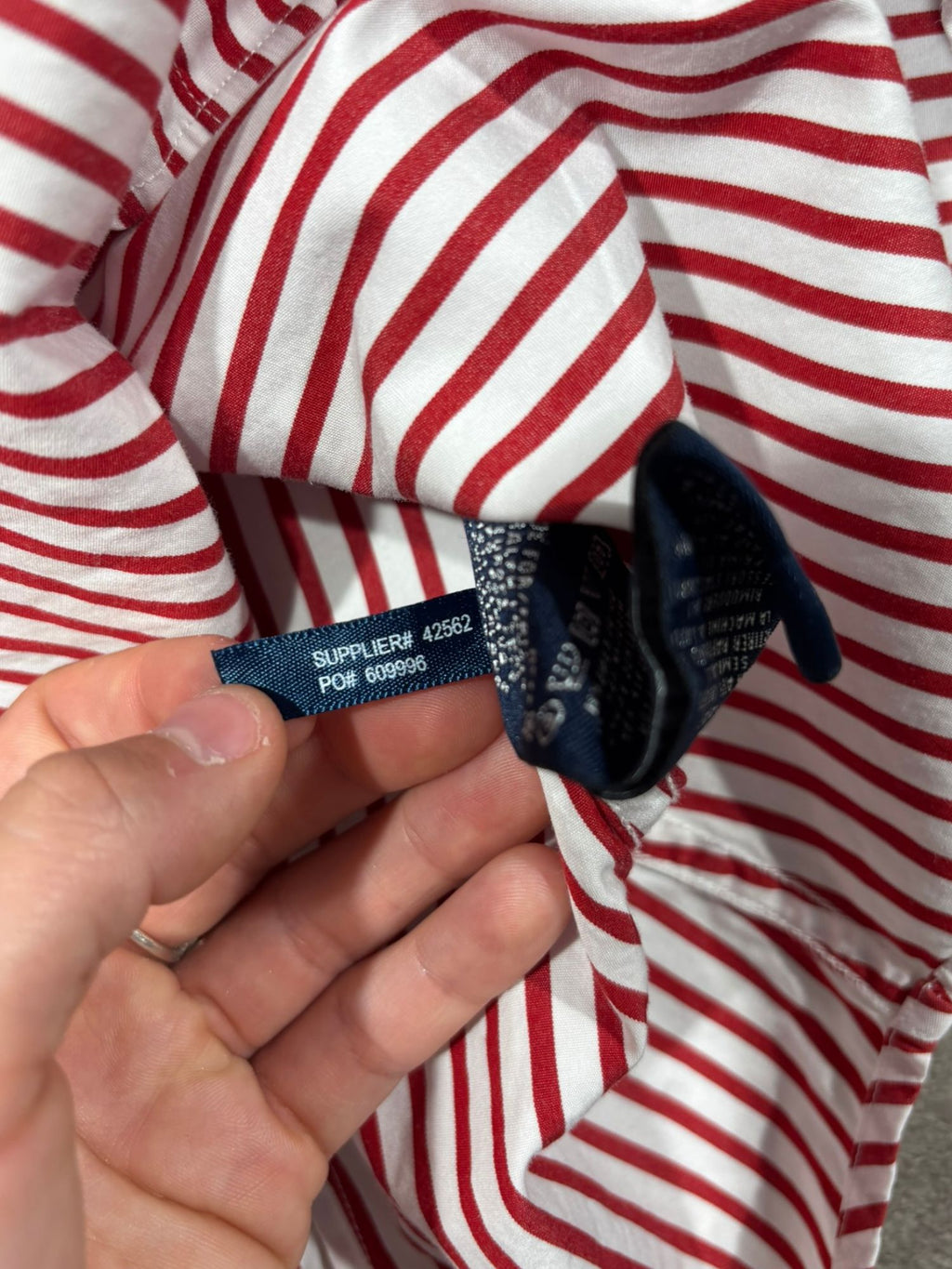 Chemise rayée Ralph Lauren (M femme)
