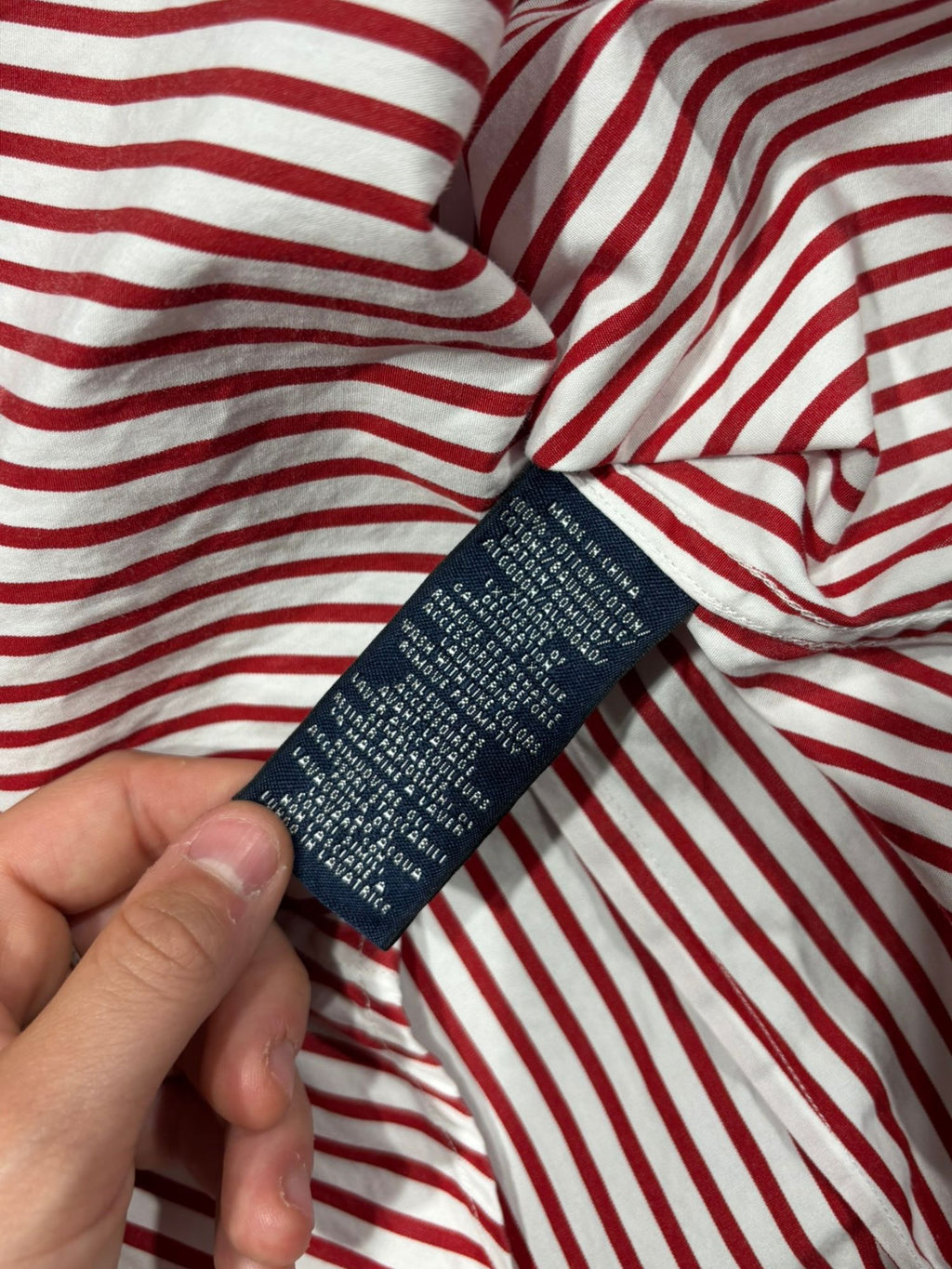 Chemise rayée Ralph Lauren (M femme)