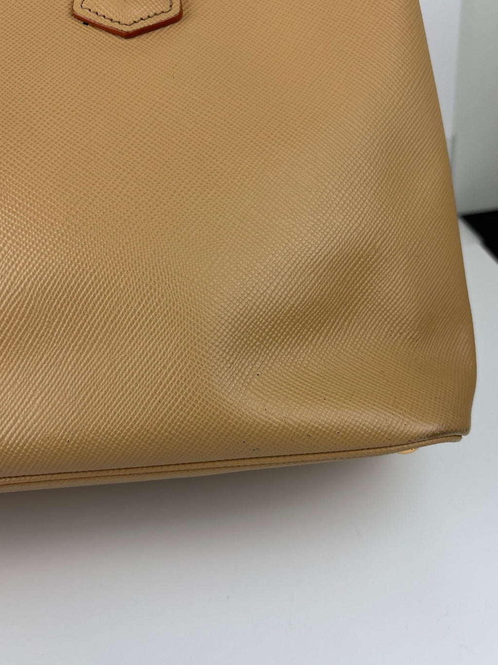Sac Double Cabas Prada cuir Saffiano