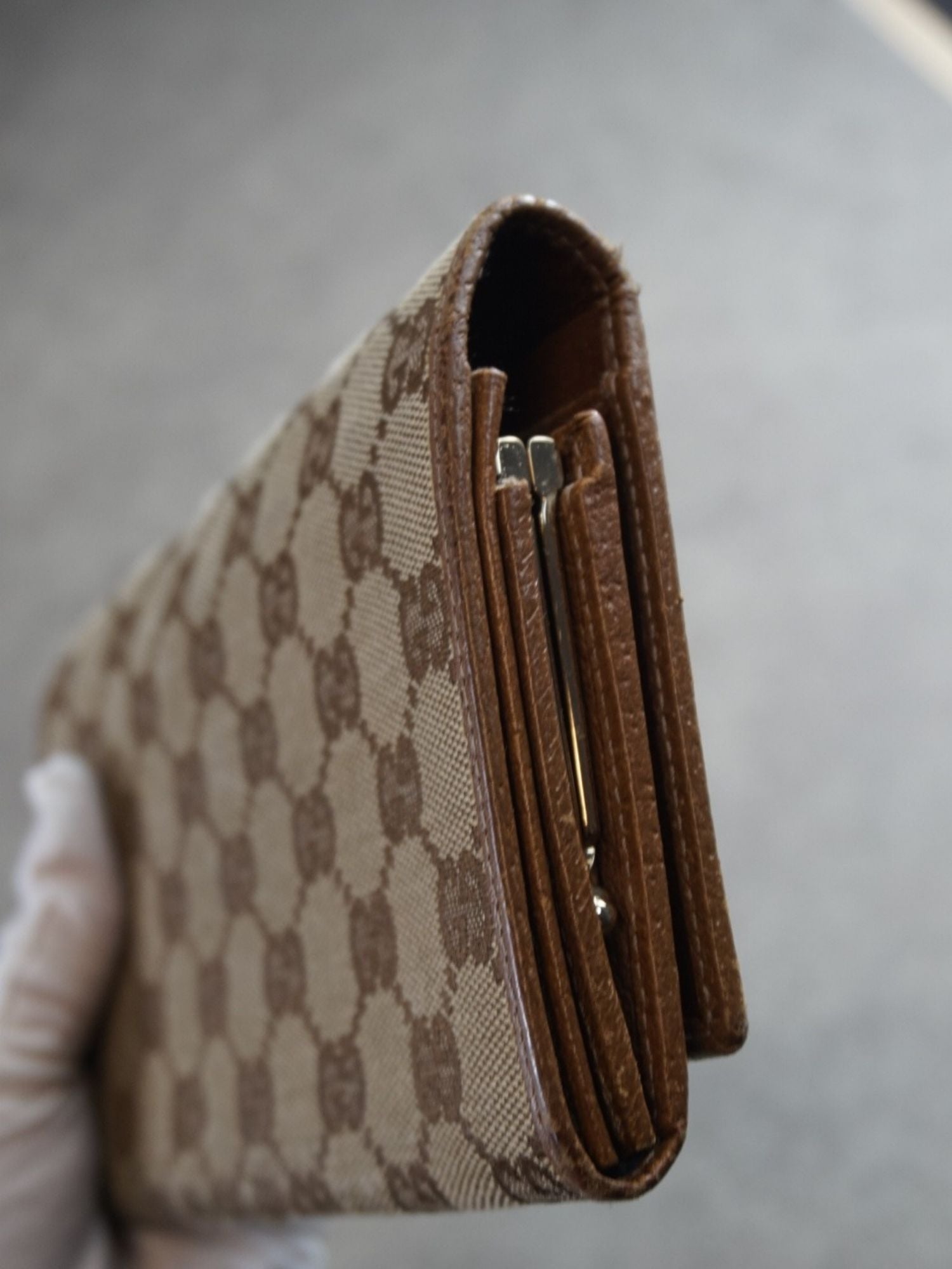Portefeuille Gucci GG Canvas
