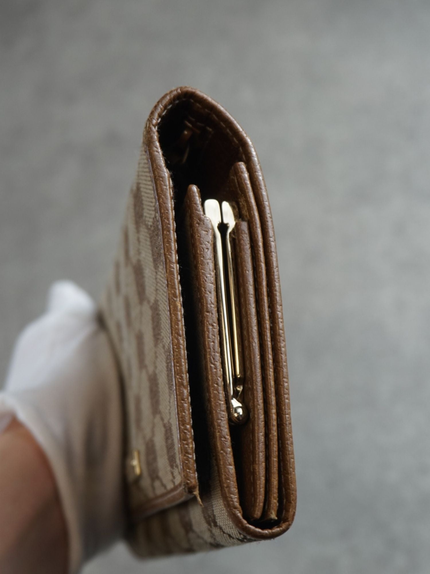 Portefeuille Gucci GG Canvas