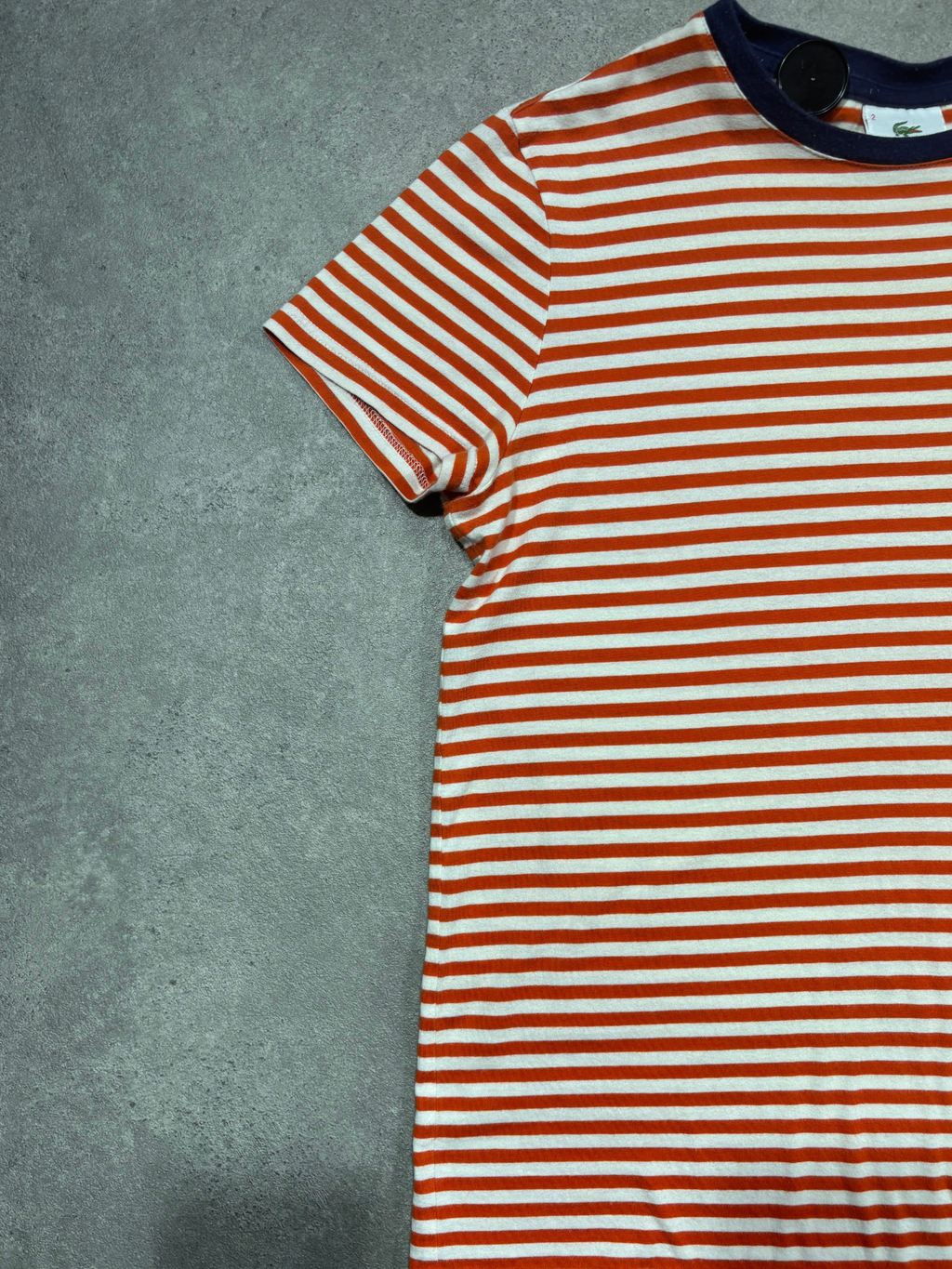 T-shirt rayé Lacoste (S)