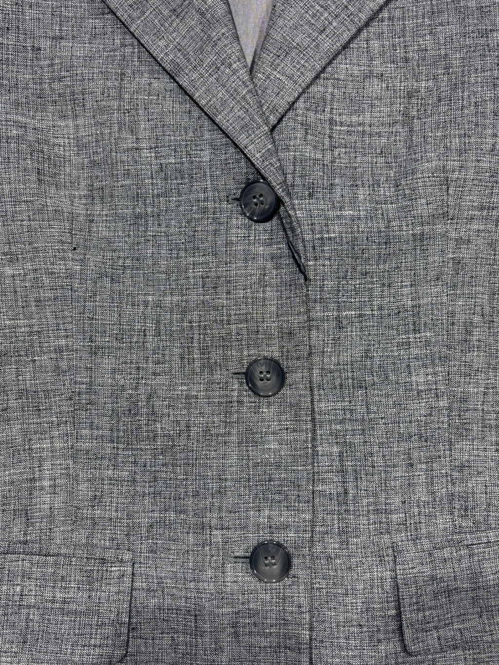 Blazer gris chiné Agnès B. (S femme)