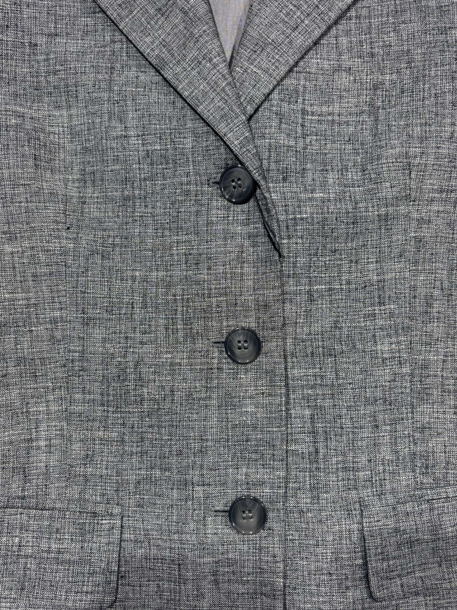 Blazer gris chiné Agnès B. (S femme)