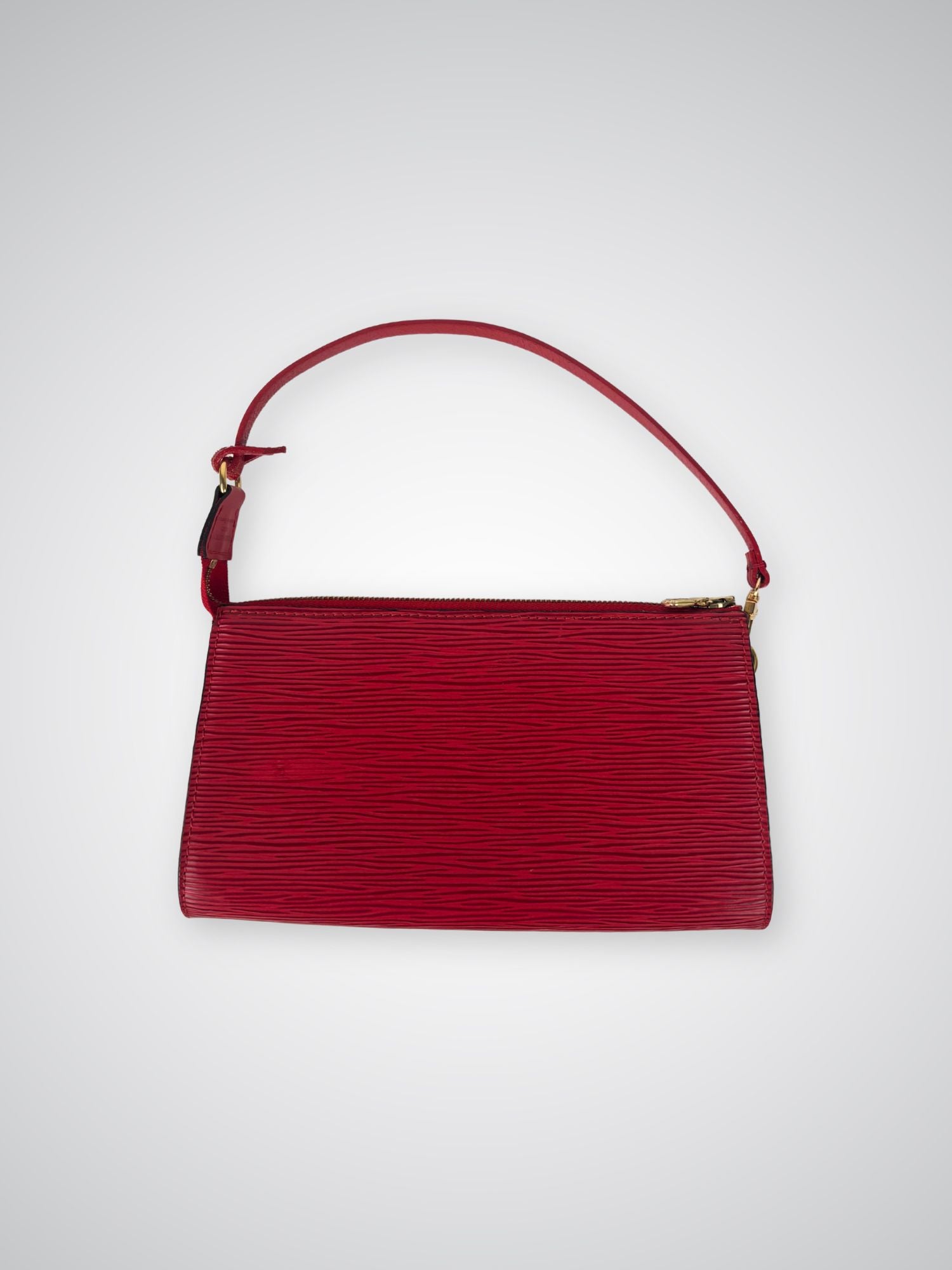 Pochette Louis Vuitton cuir Épi