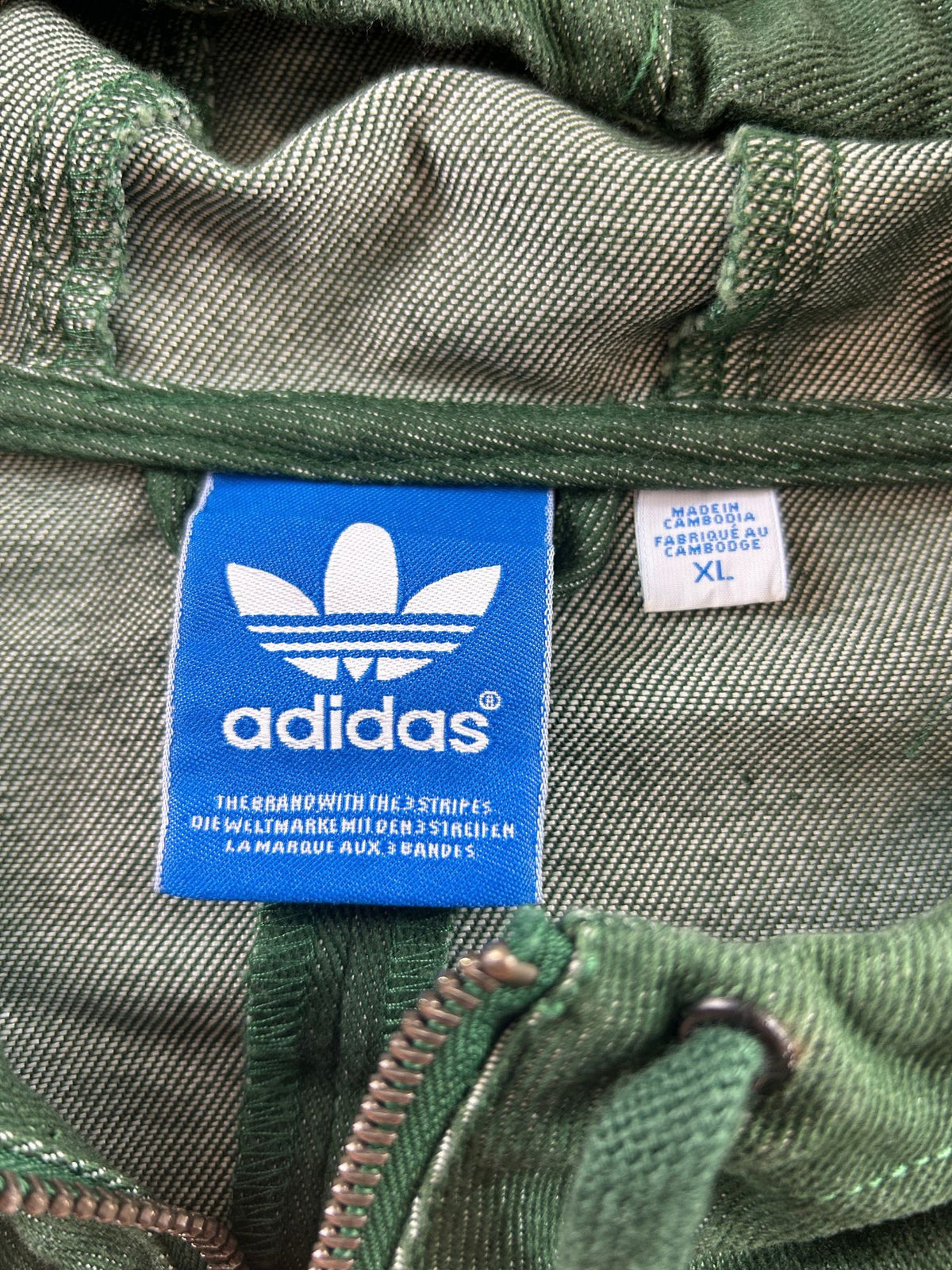 Veste en jean Adidas (XL)