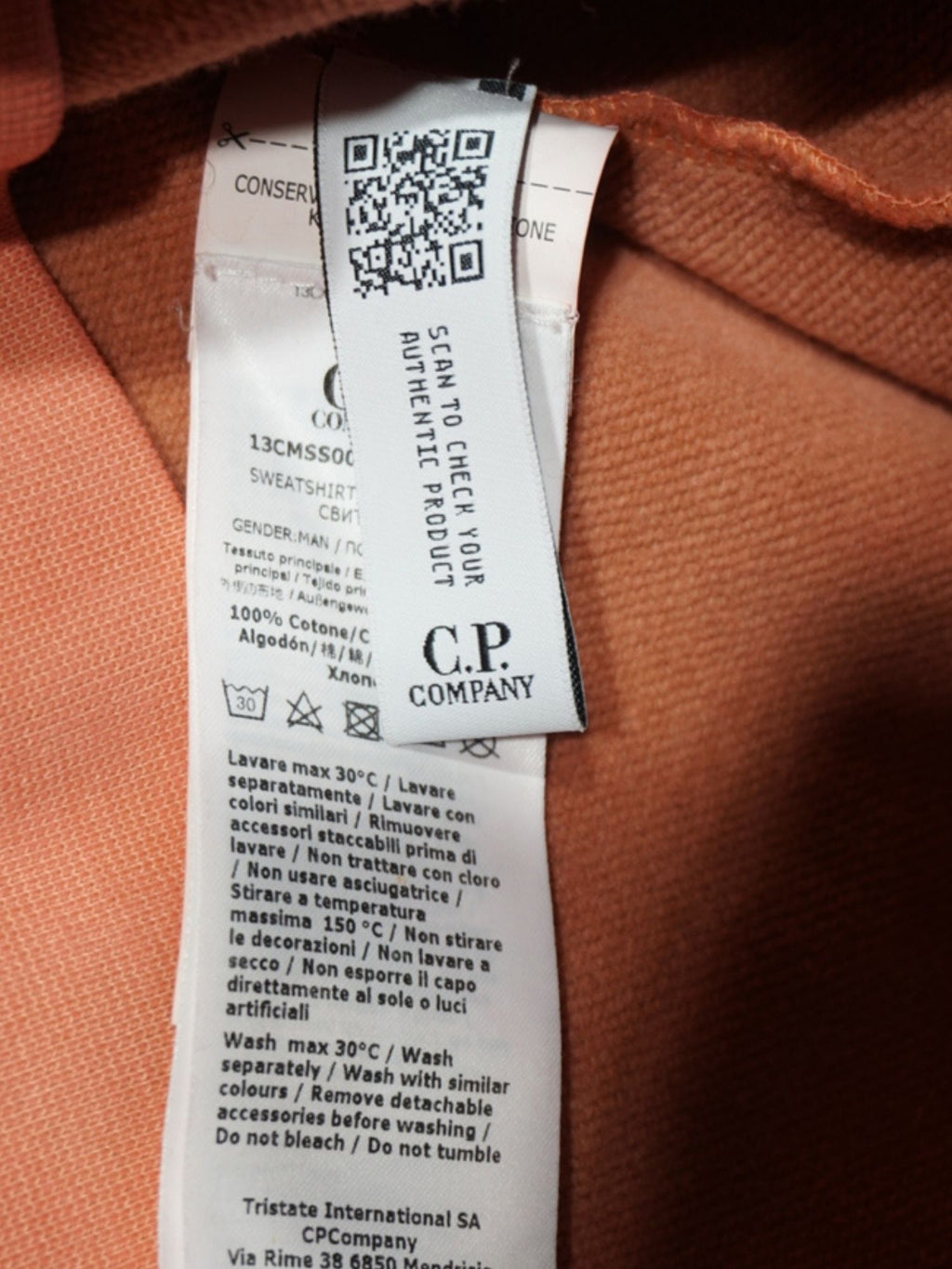 Sweat corail CP Company (S)