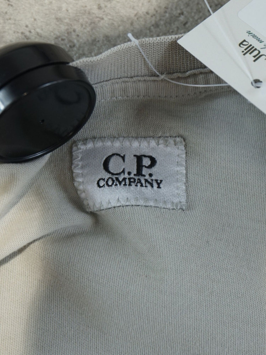 T-shirt CP Company gris/beige (M/L)