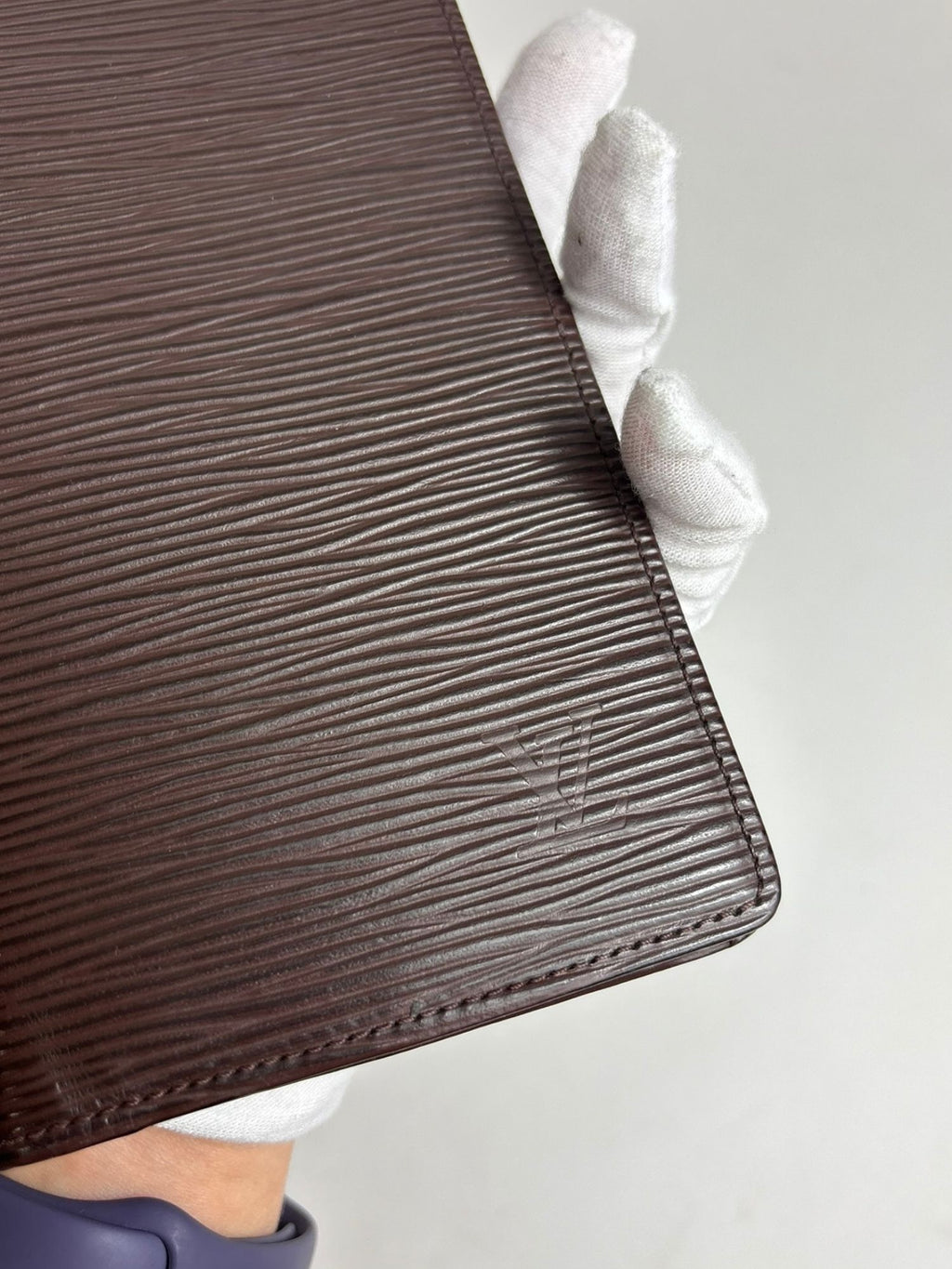 Portefeuille Brazza cuir épi Louis Vuitton