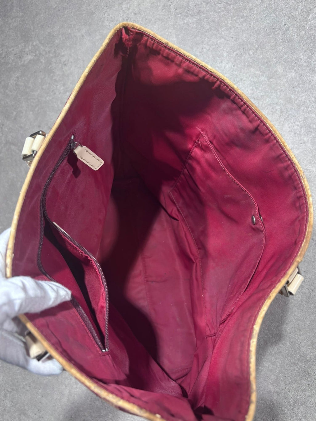 Sac cabas Dior monogramme vintage