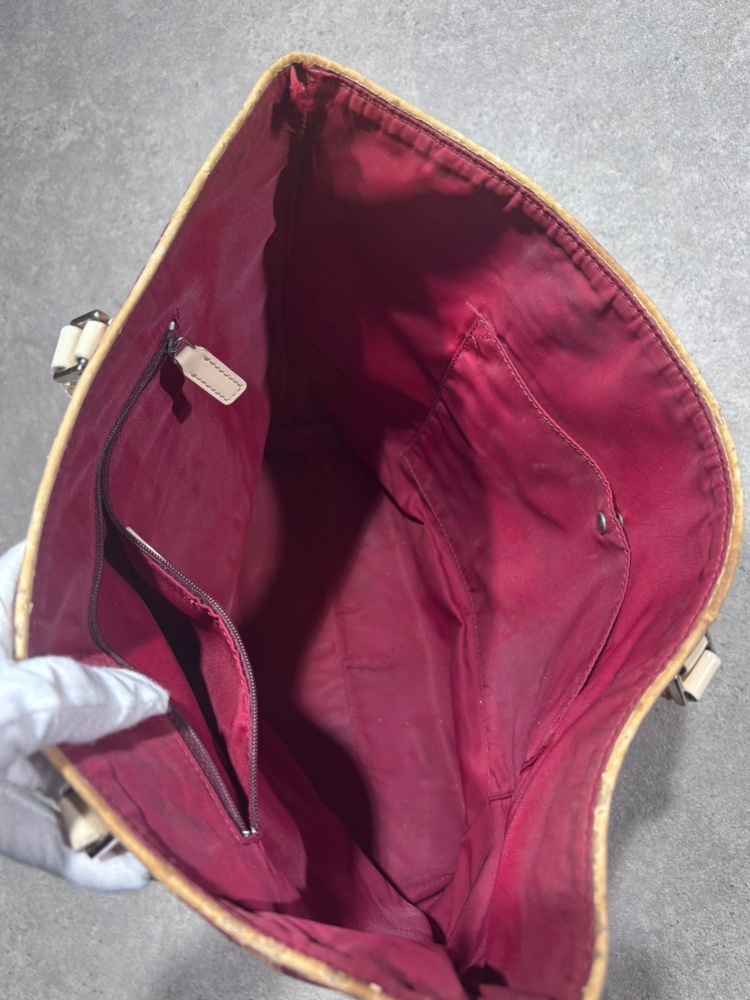 Sac cabas Dior monogramme vintage