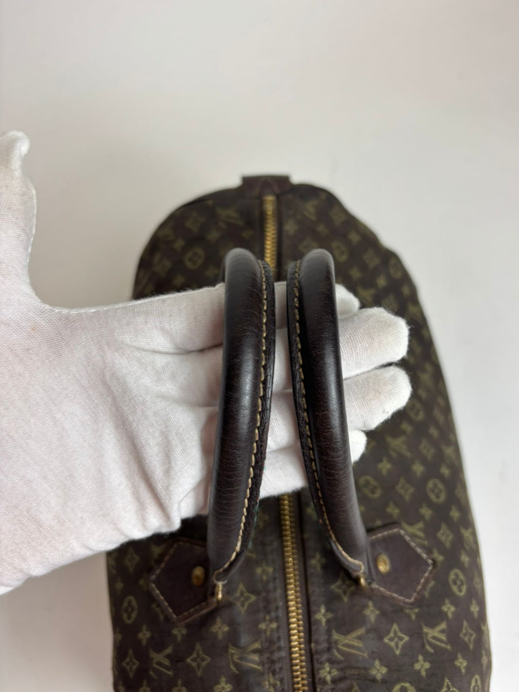 Sac Speedy 30 mini lin Louis Vuitton