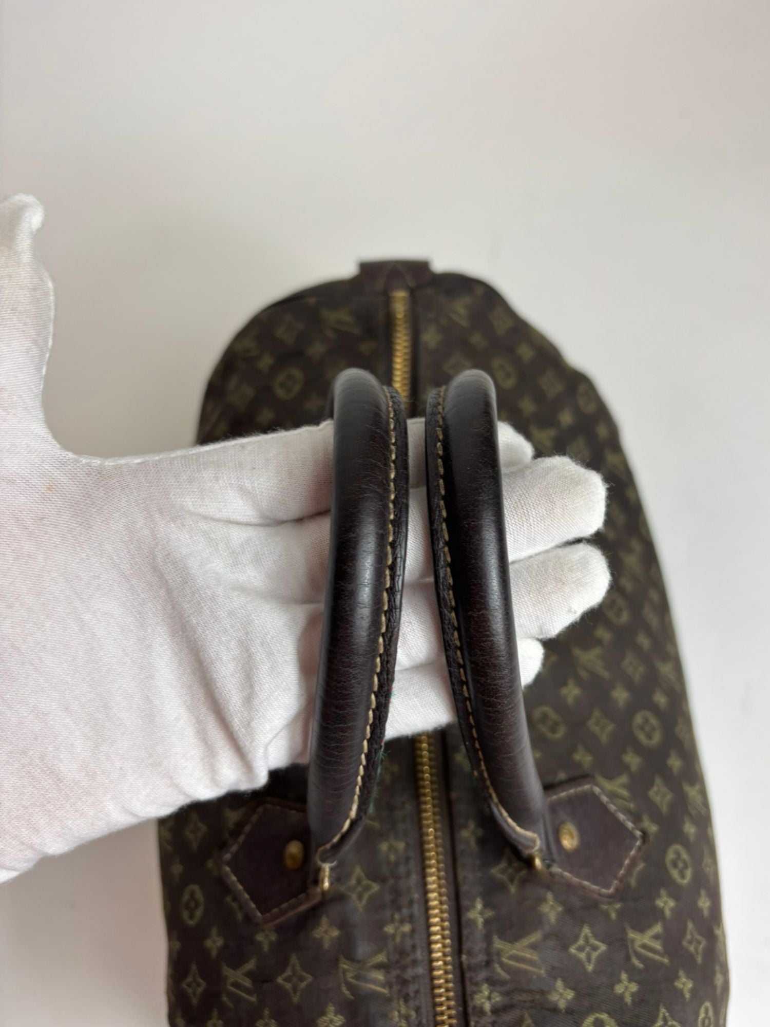 Sac Speedy 30 mini lin Louis Vuitton