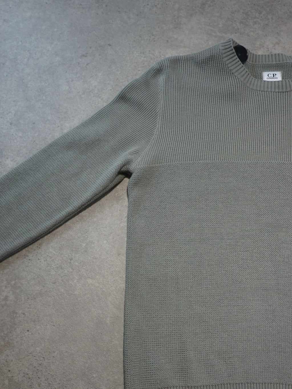 Pull en maille CP Company gris (M)