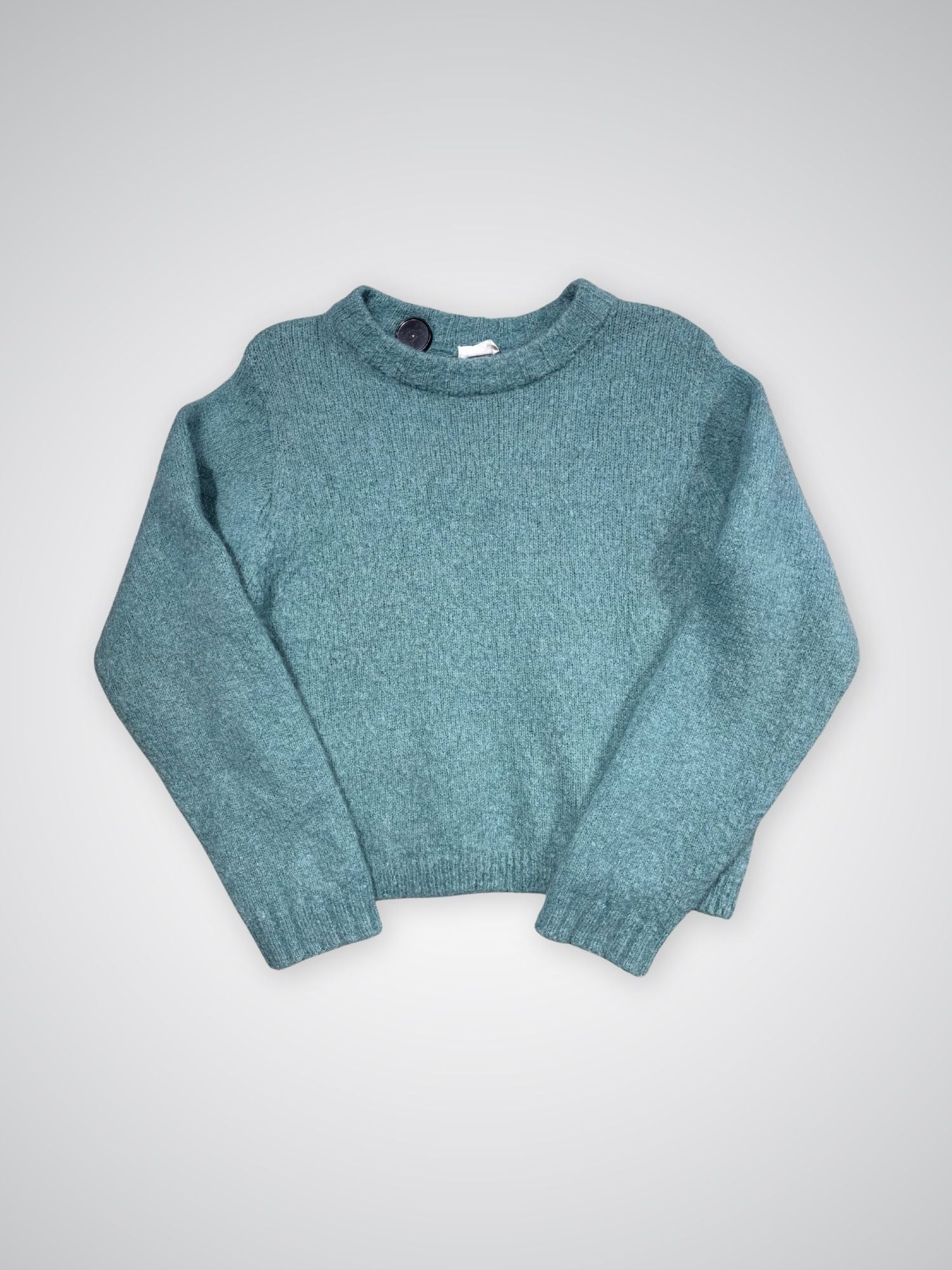 Pull vert en mohair American Vintage (M femme)