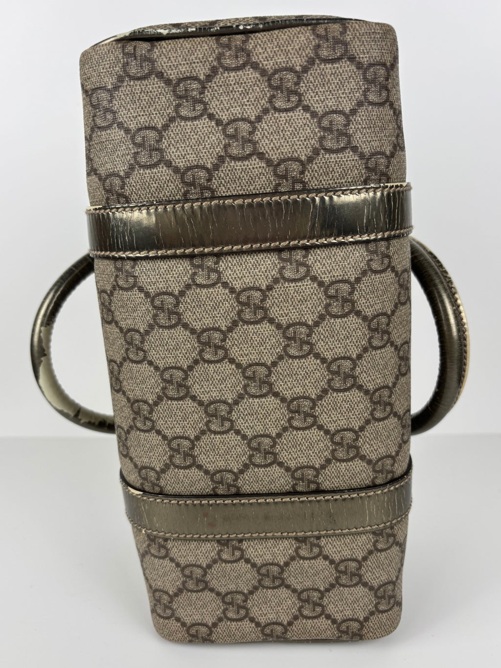 Sac mini Boston Gucci argenté