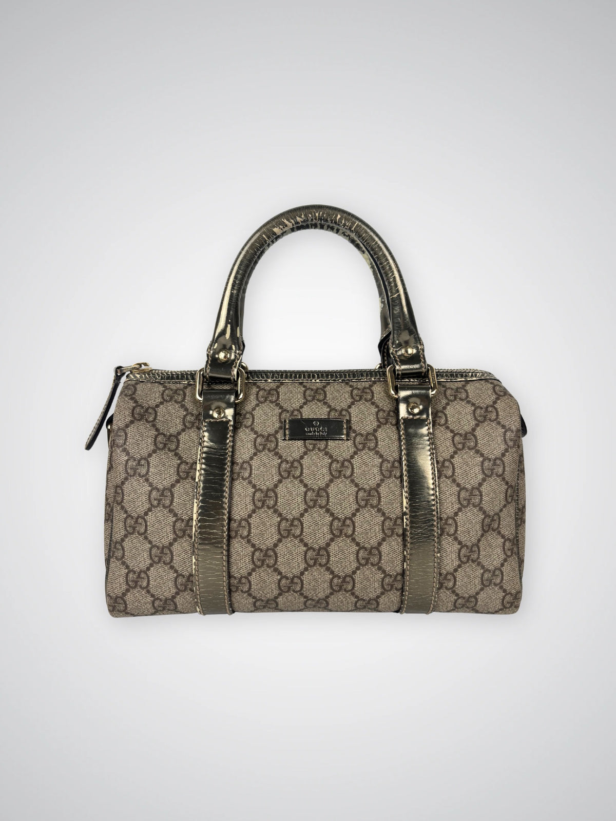 Sac mini Boston Gucci argenté