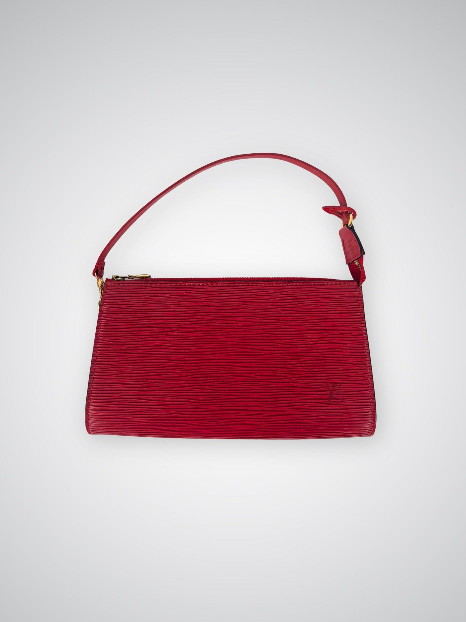 Pochette Louis Vuitton cuir Épi