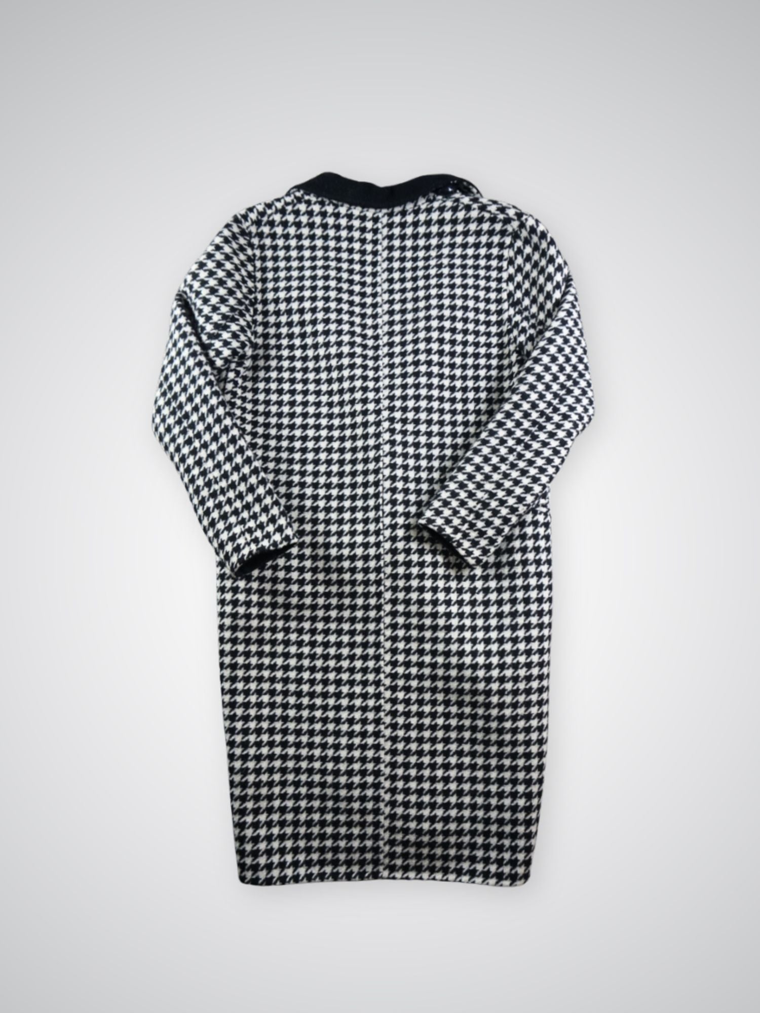 Manteau long pieds de poule Sandro (S femme)