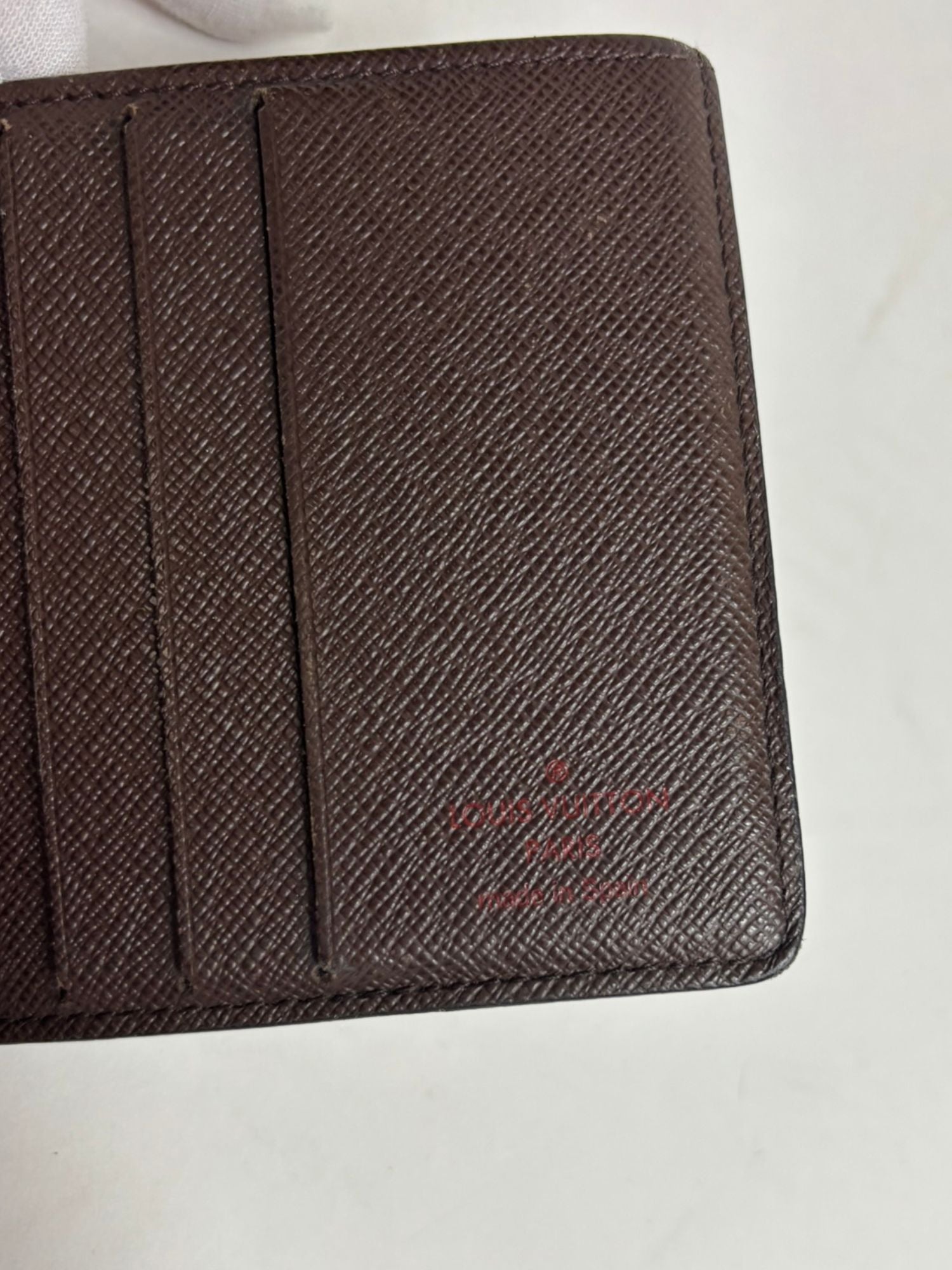 Portefeuille Multiple Damier Ébène Louis Vuitton