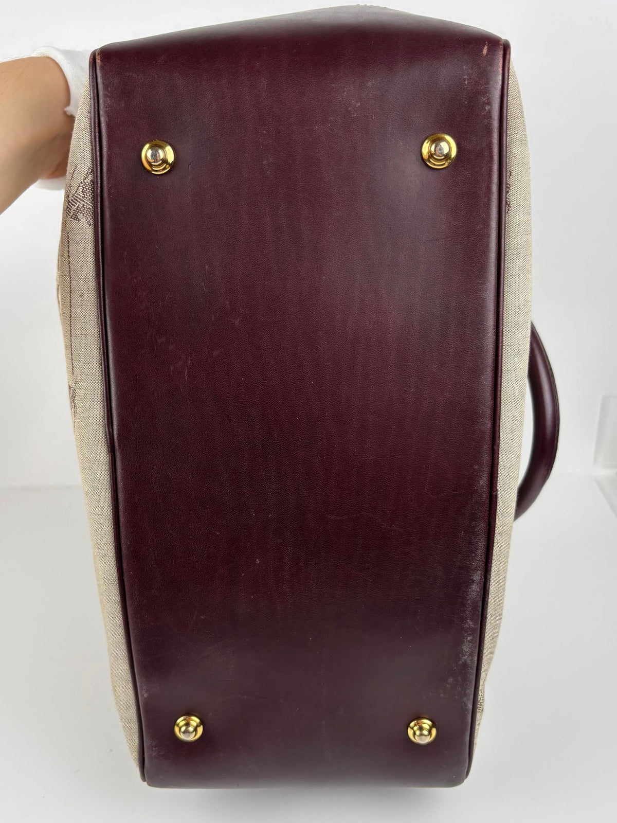 Sac Boston Burberry blue label
